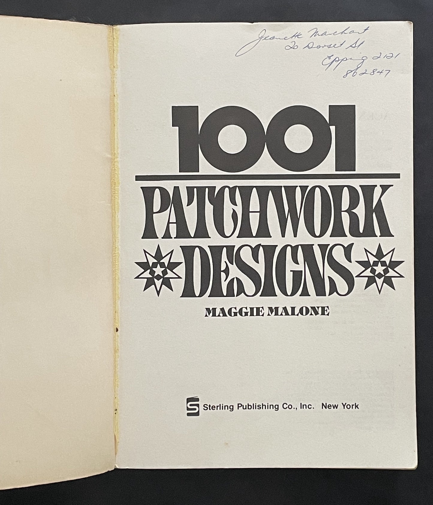 1001 Patchwork Designs by Maggie Malone