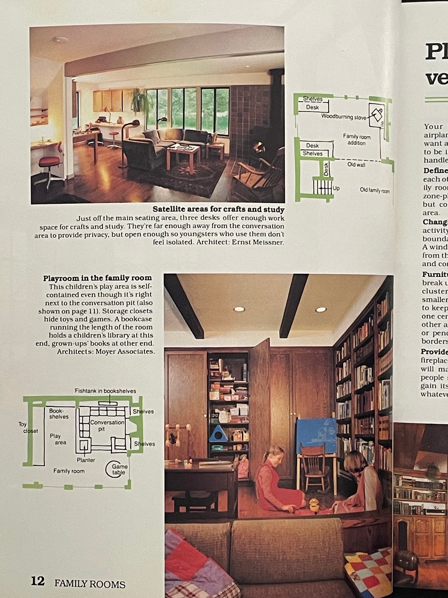 Planning & Remodeling Family Rooms, Dens & Studios by Sunset Books