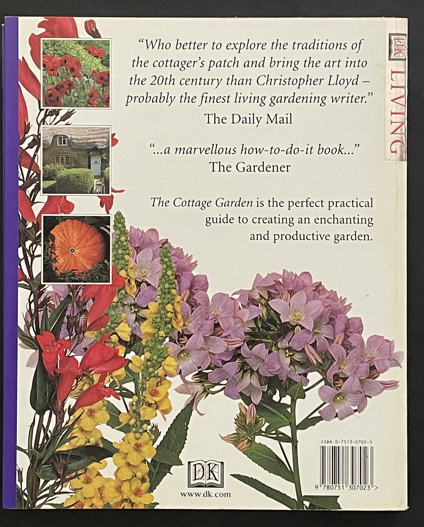 The Cottage Garden by Christopher Lloyd, Richard Bird