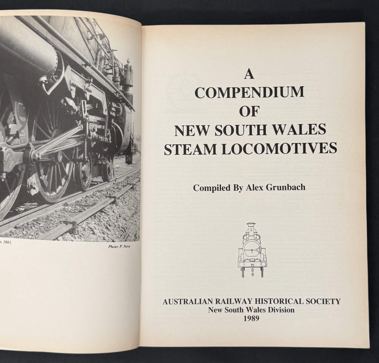 A Compendium of New South Wales Steam Locomotives by Alex Grunbach