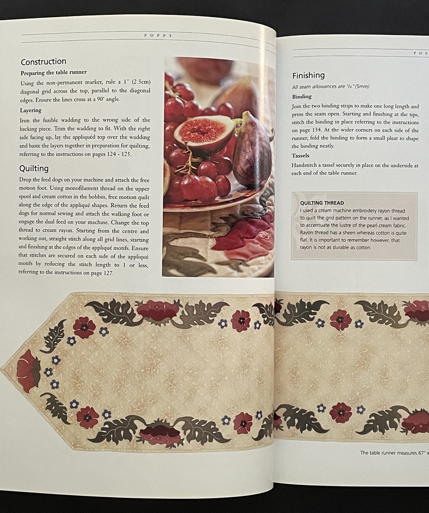 More William Morris Applique by Michele Hill