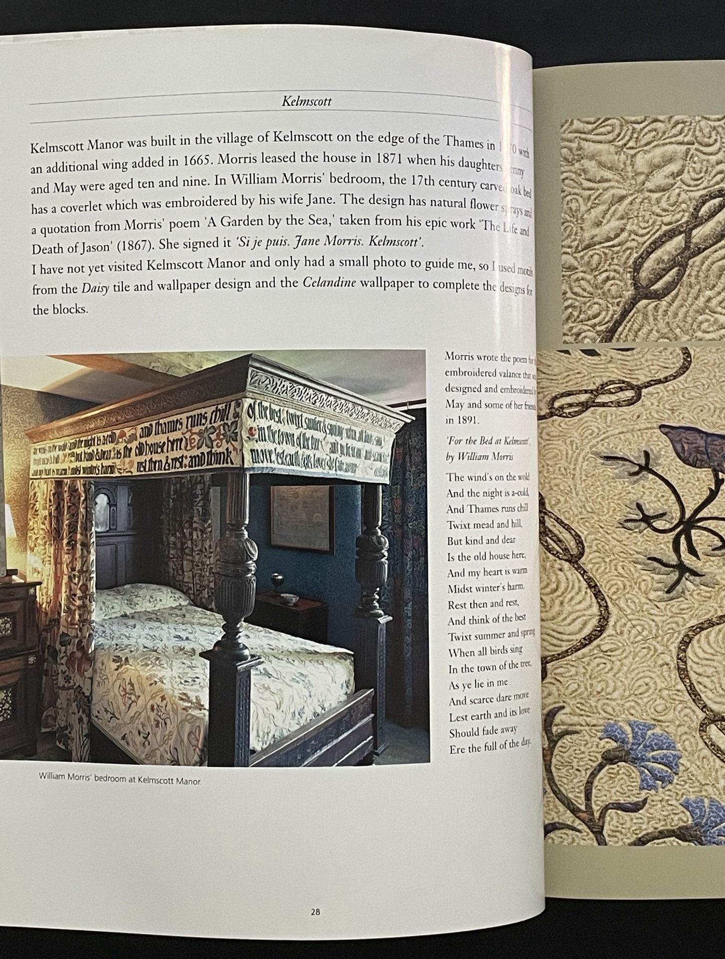 William Morris in Applique by Michele Hill