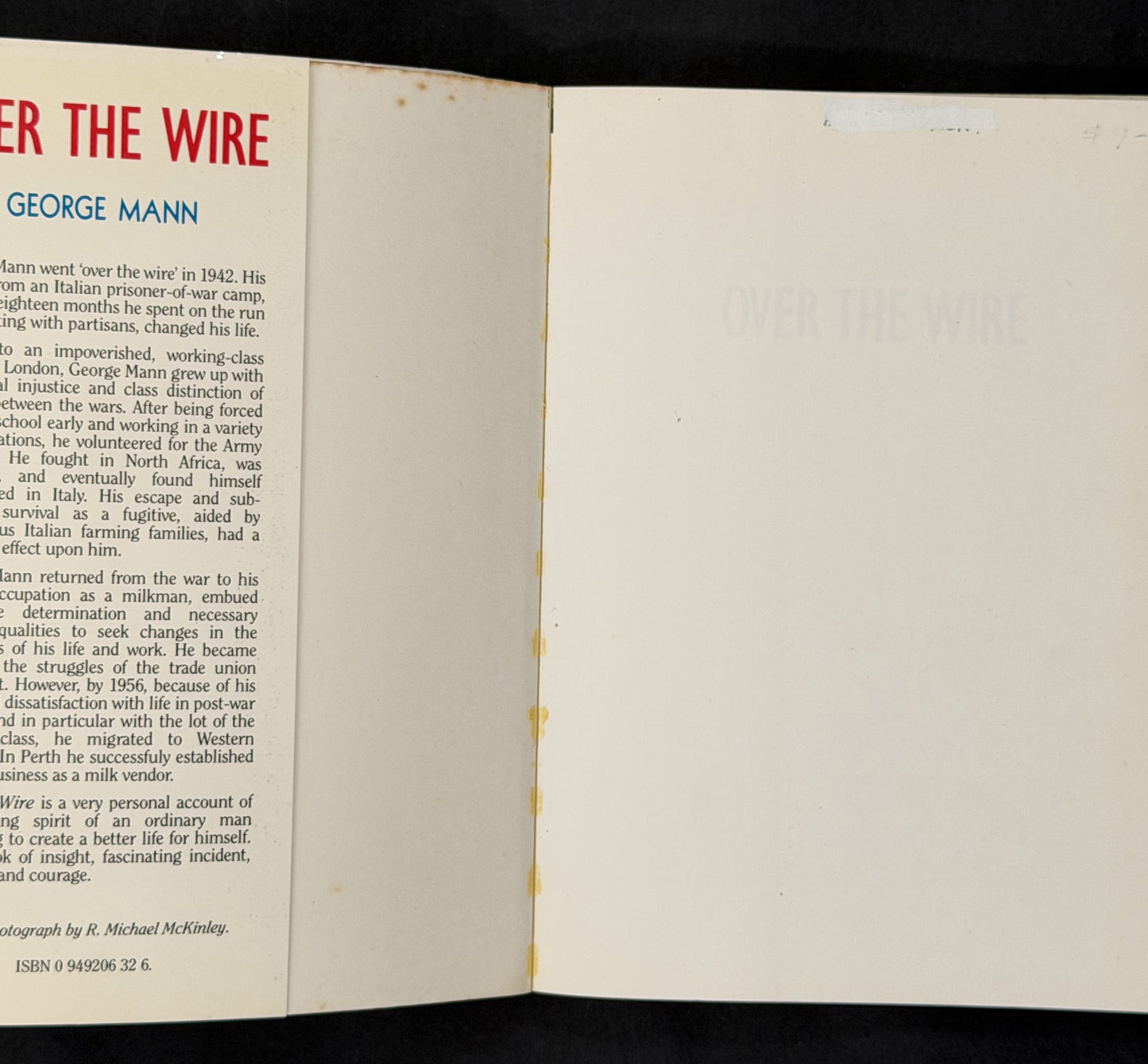 Over the Wire by George Mann