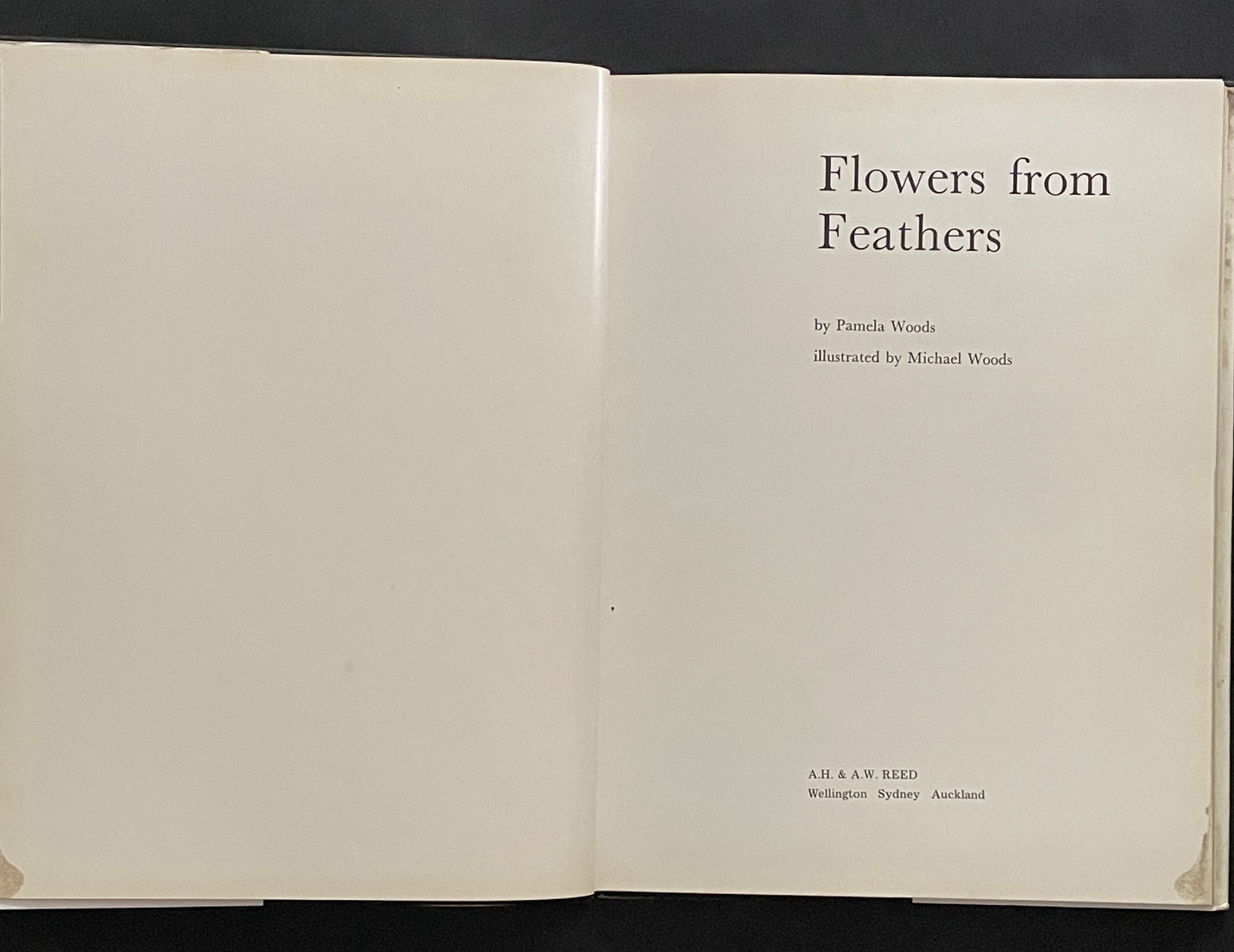 Flowers from Feathers by Pamela Woods