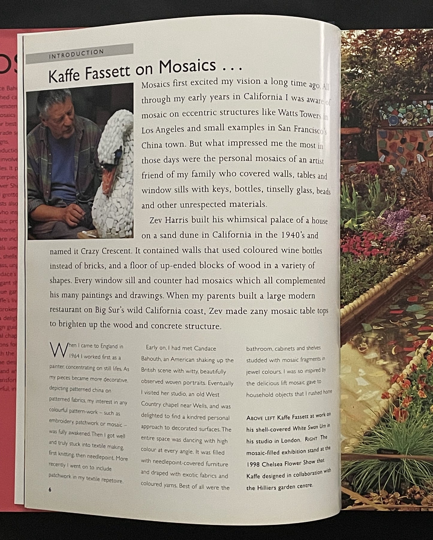 Mosaics by Kaffe Fassett, Candace Bahouth