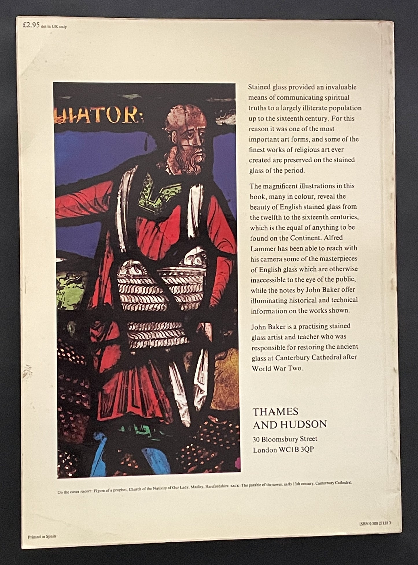 English Stained Glass of the Medieval Period by John Baker