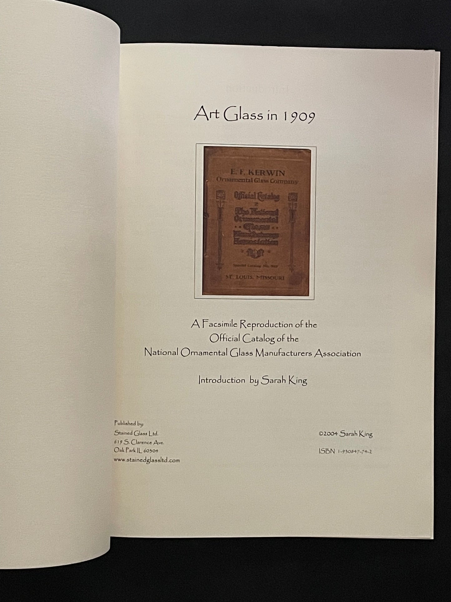 Art Glass in 1909