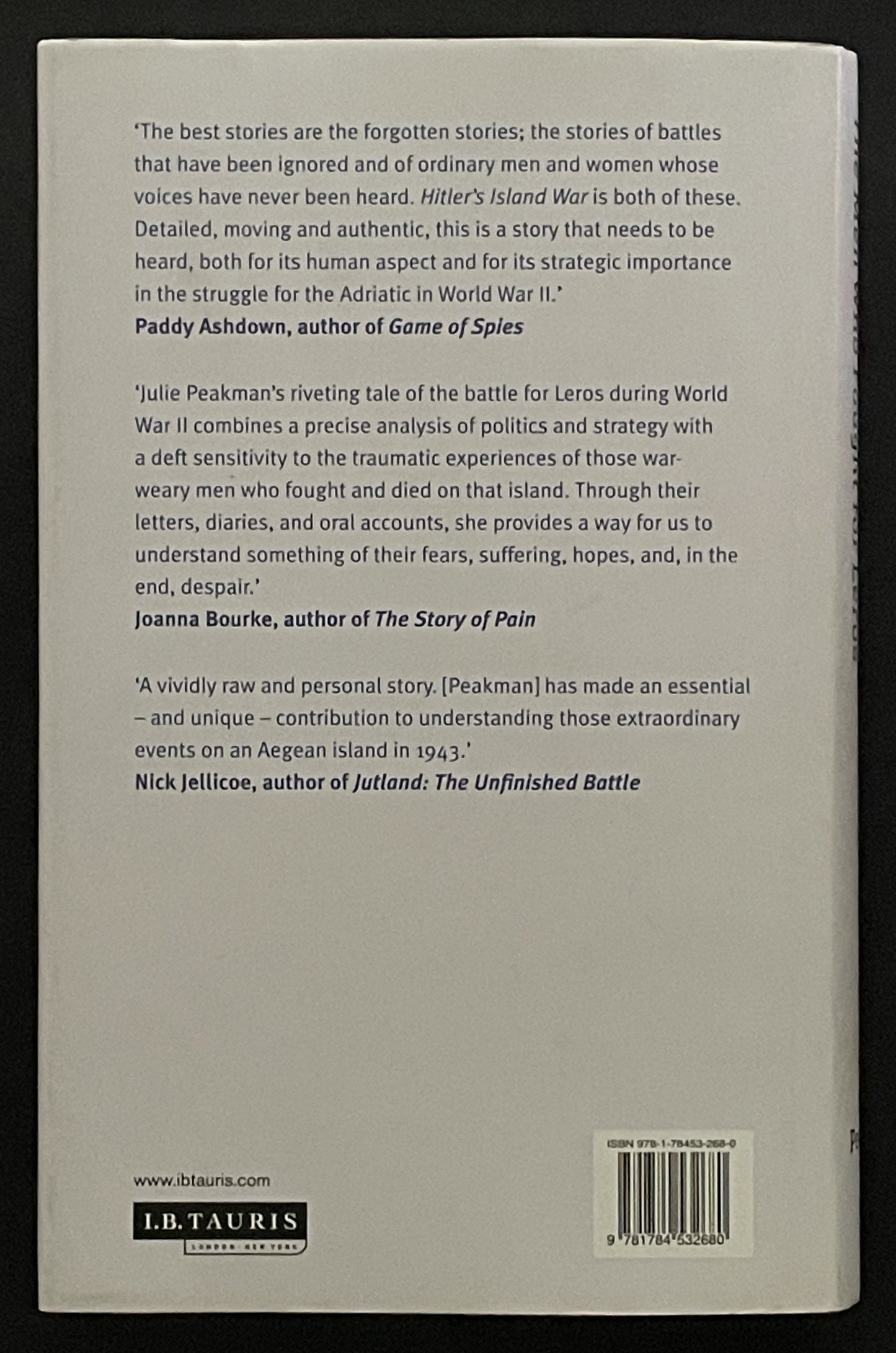 Hitler's Island War by Julie Peakman