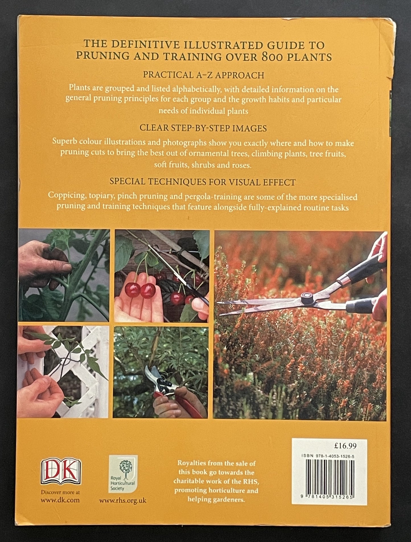 Royal Horticultural Society Pruning & Training by Christopher Brickell & David Joyce