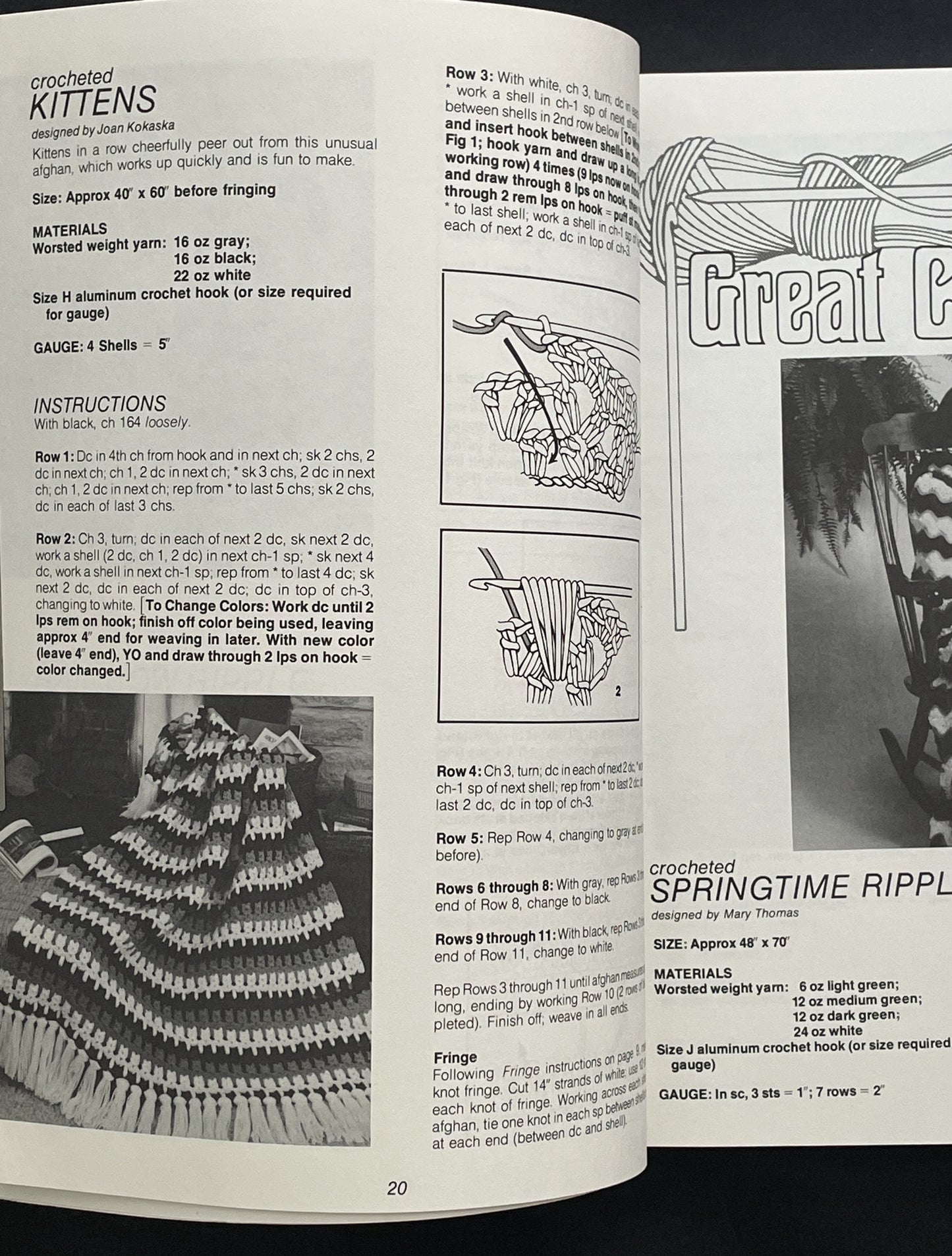 The Great Afghan Book by American School of Needlework