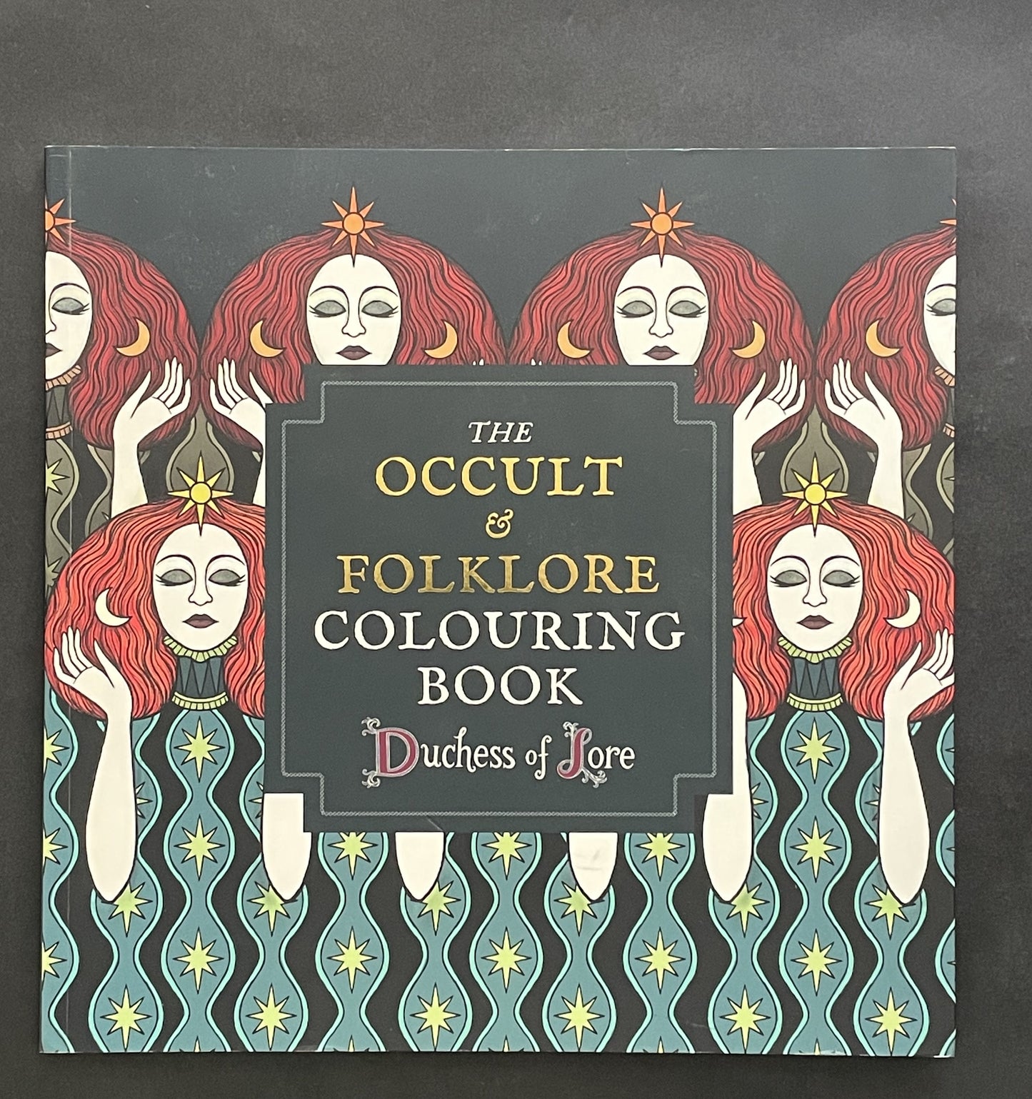 The Occult & Folklore Colouring Book by Duchess of Lore