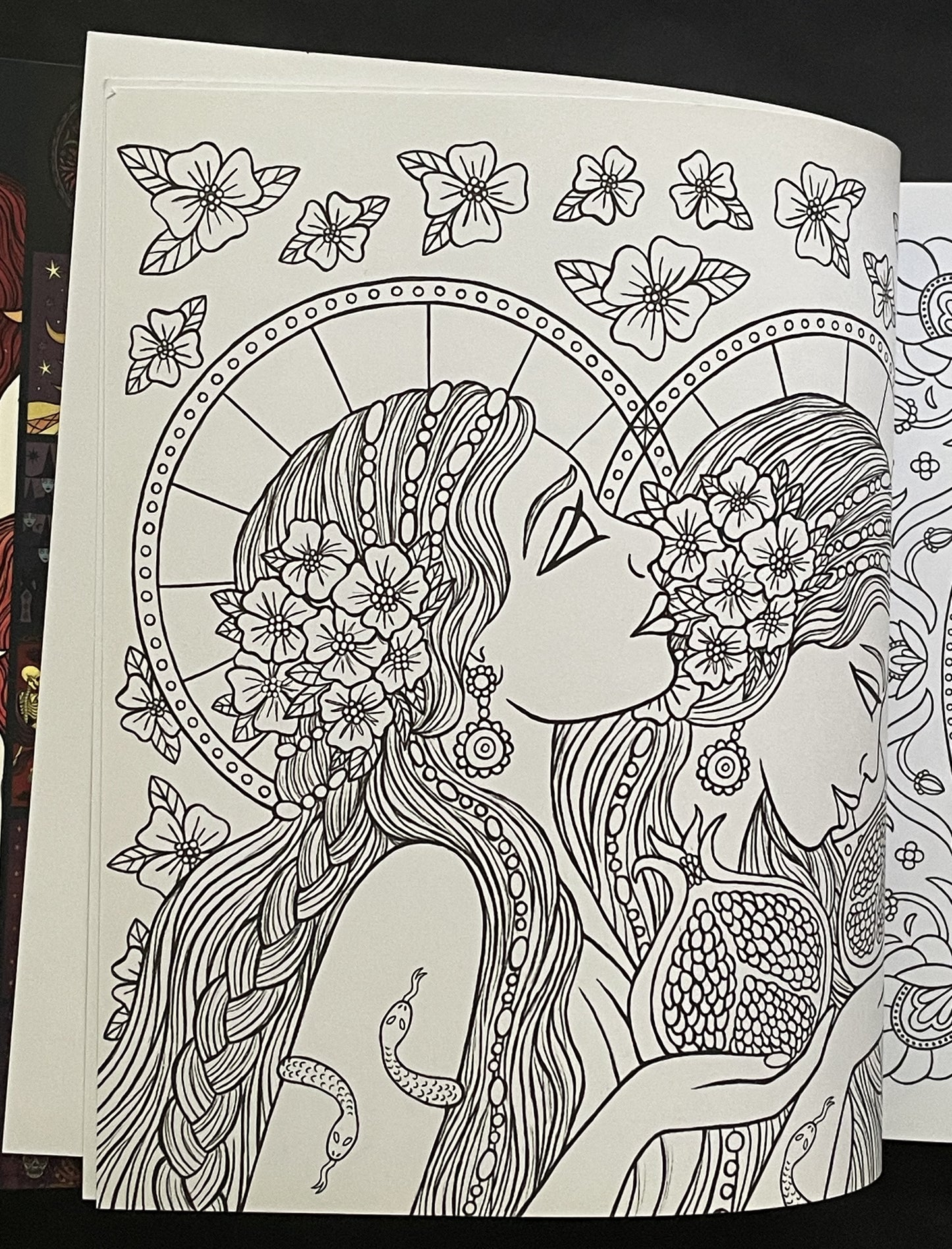 The Occult & Folklore Colouring Book by Duchess of Lore