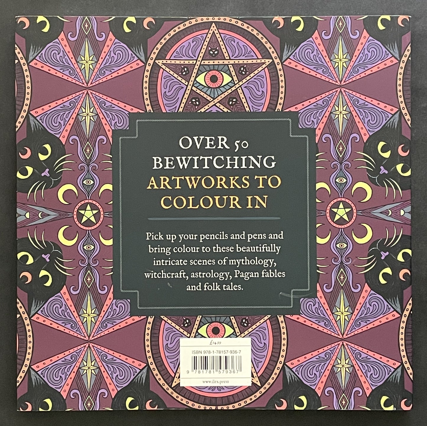 The Occult & Folklore Colouring Book by Duchess of Lore