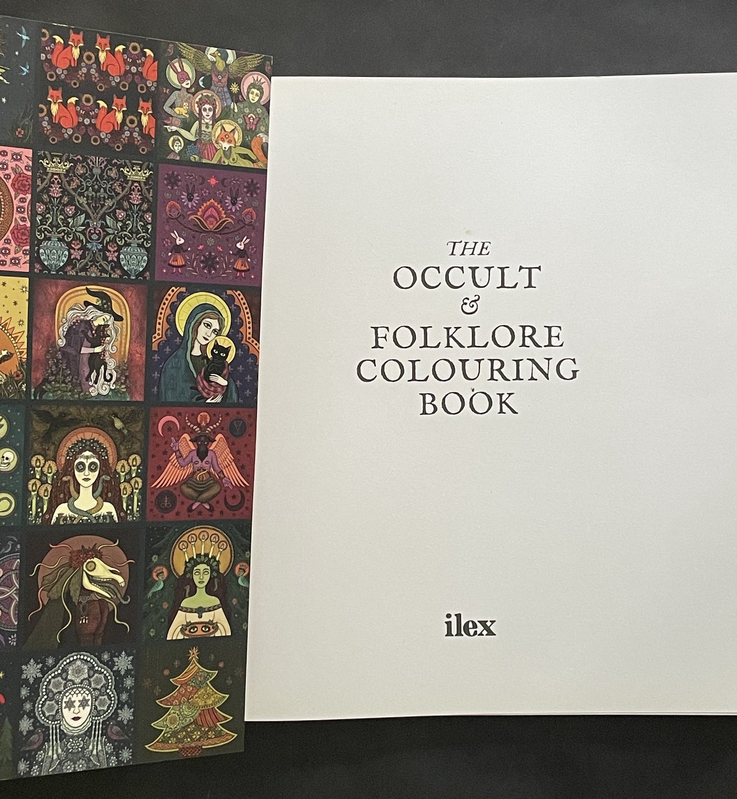 The Occult & Folklore Colouring Book by Duchess of Lore