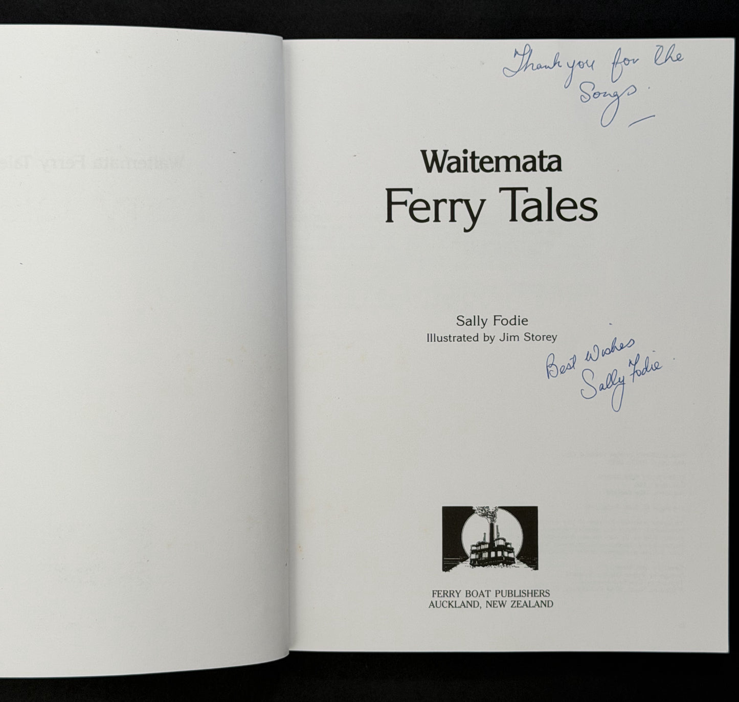 Waitemata Ferry Tales by Sally Fodie