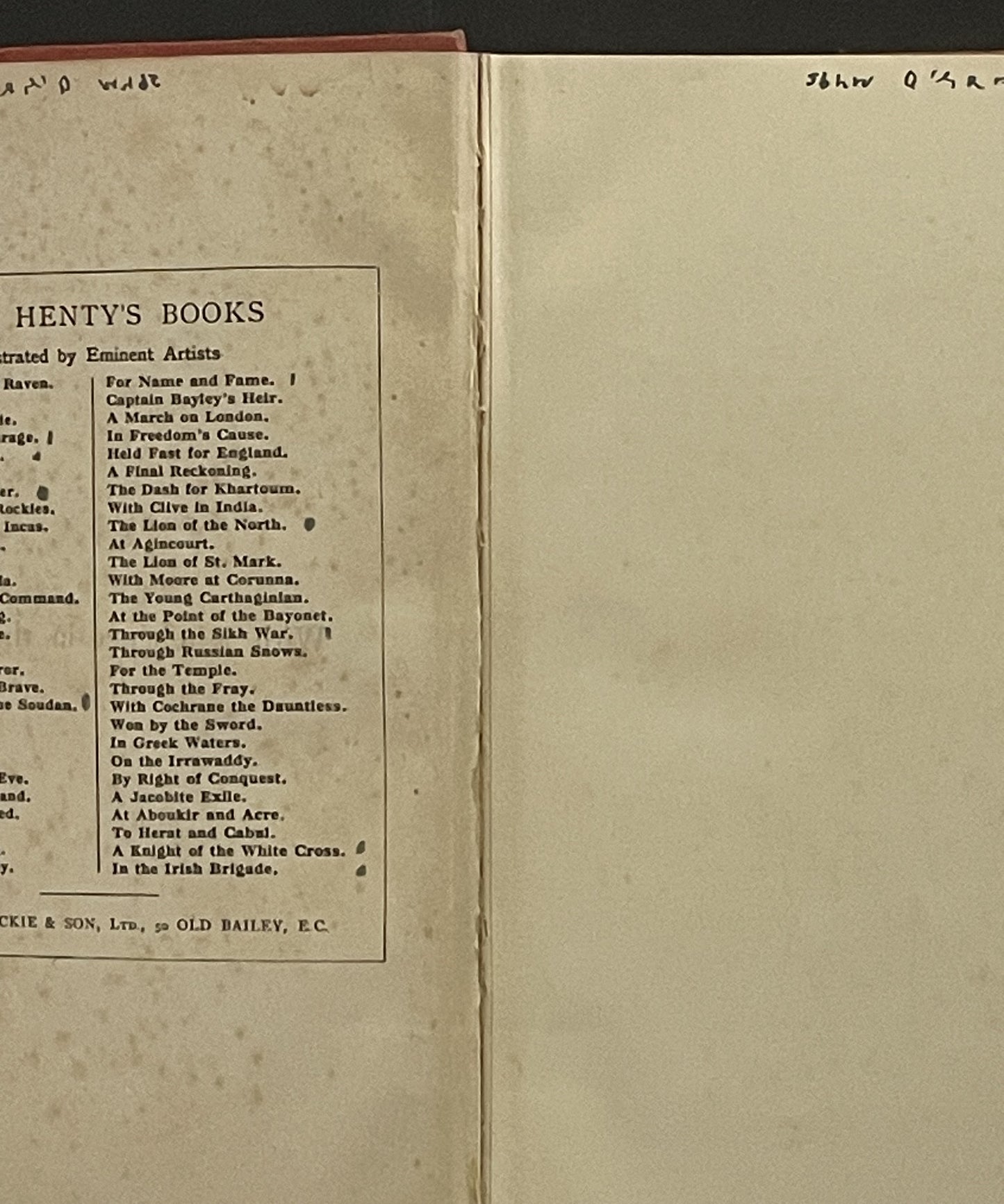 With Kitchener in the Soudan by G.A. Henty