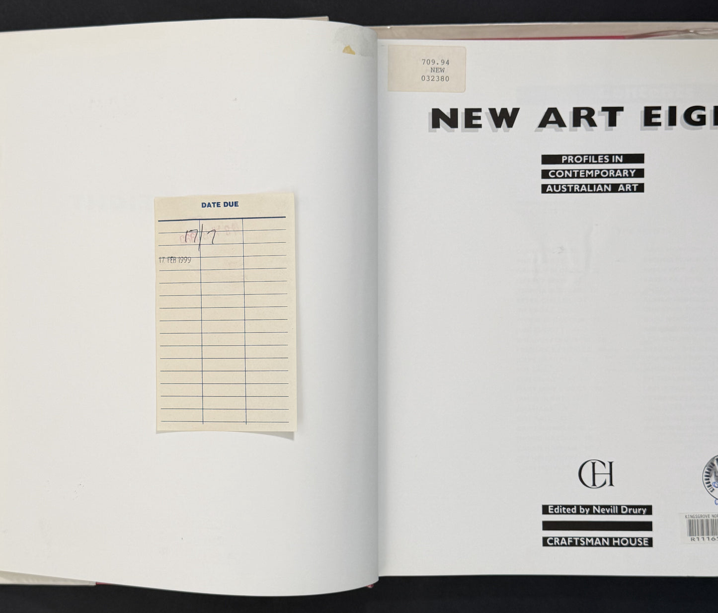 New Art Eight by Nevill Drury