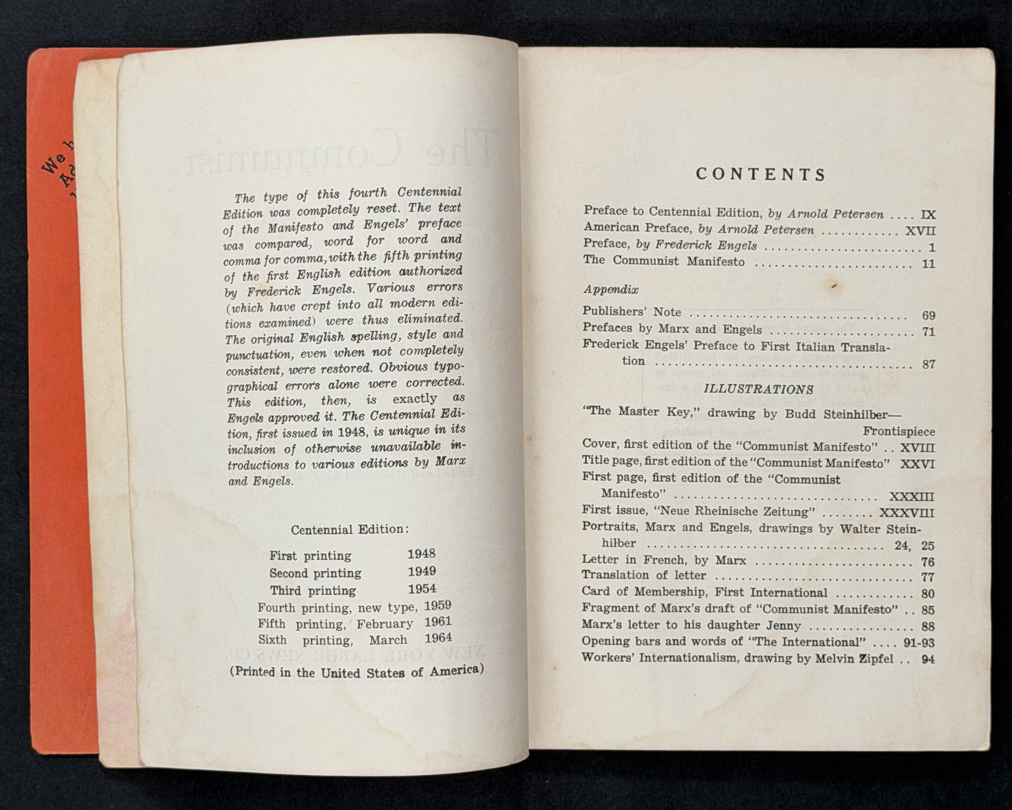 COMMUNIST MANIFESTO by KARL MARX and FREDERICK ENGELS