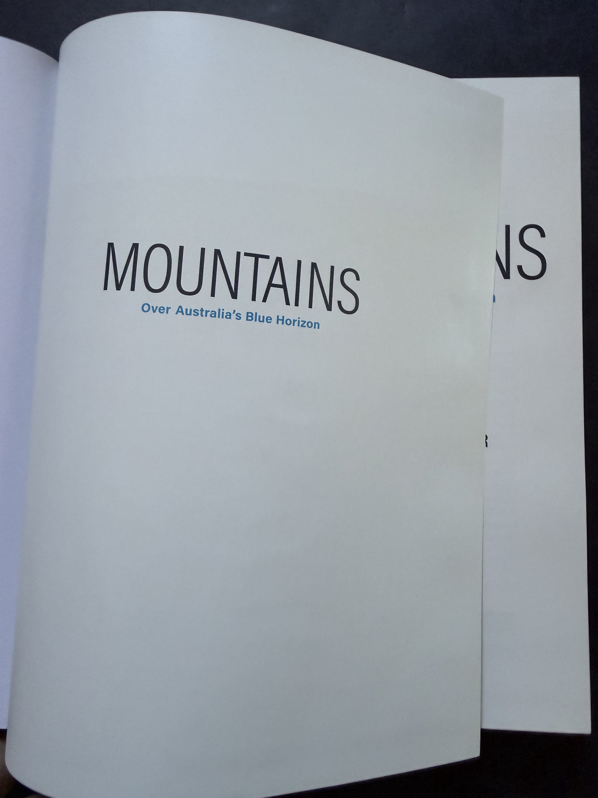 Mountains by Alasdair McGregor, Greg Mortimer