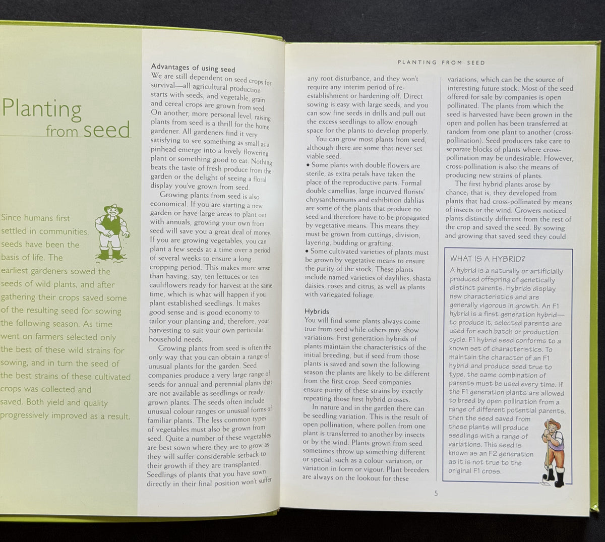 Growing from Seed by Margaret Hanks