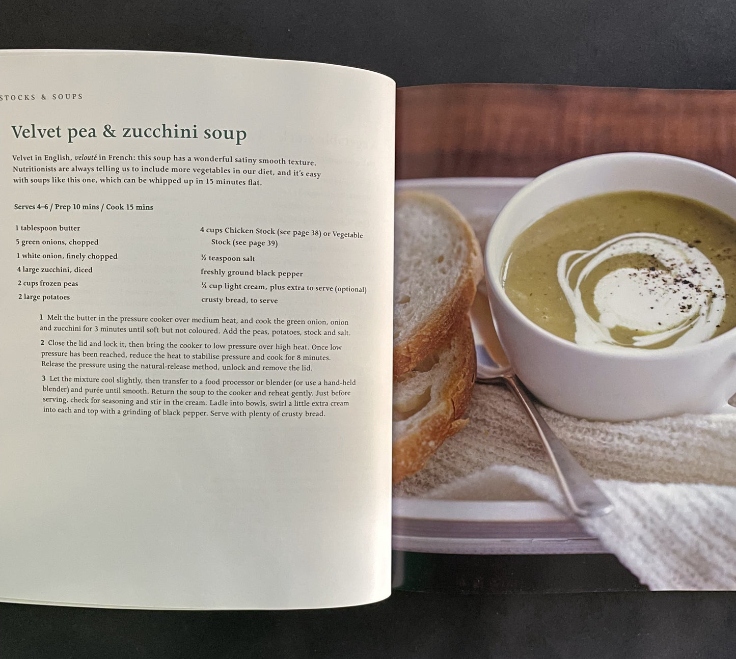 The Pressure Cooker Recipe Book by Suzanne Gibbs