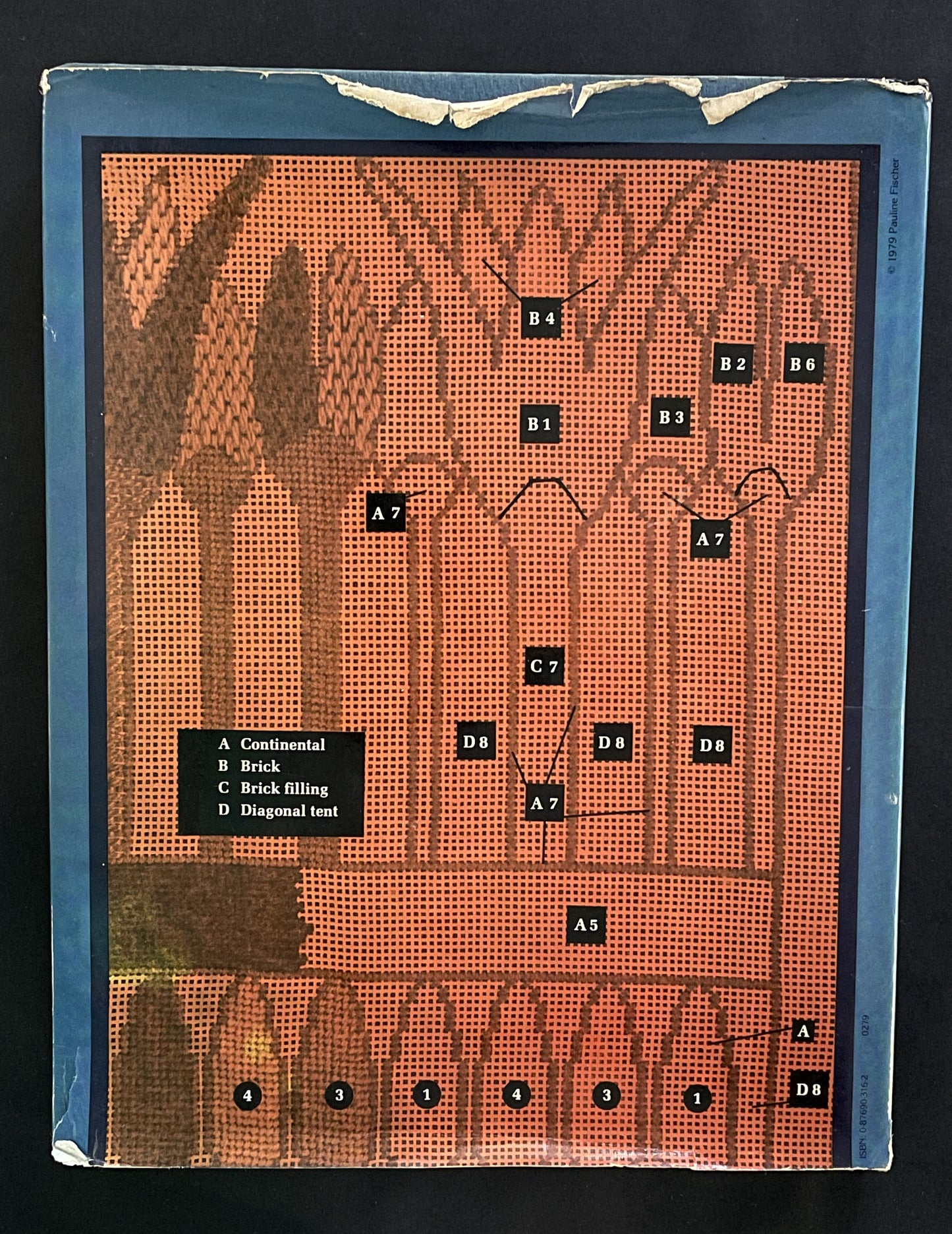Egyptian Designs in Modern Stitchery by Pauline Fischer, Mary Lou Smith