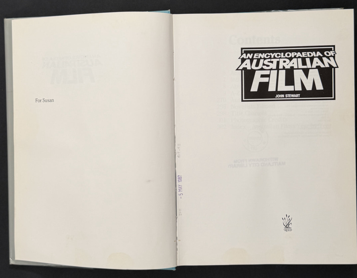 An Encyclopaedia of Australian Film by John Stewart