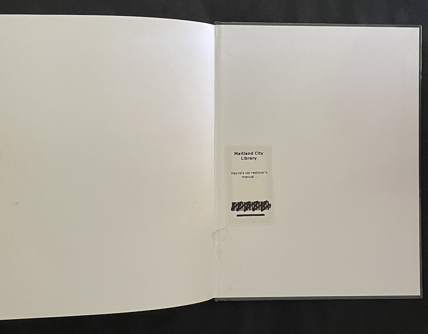 Haynes Car Restorer's Manual by Lionel Baxter