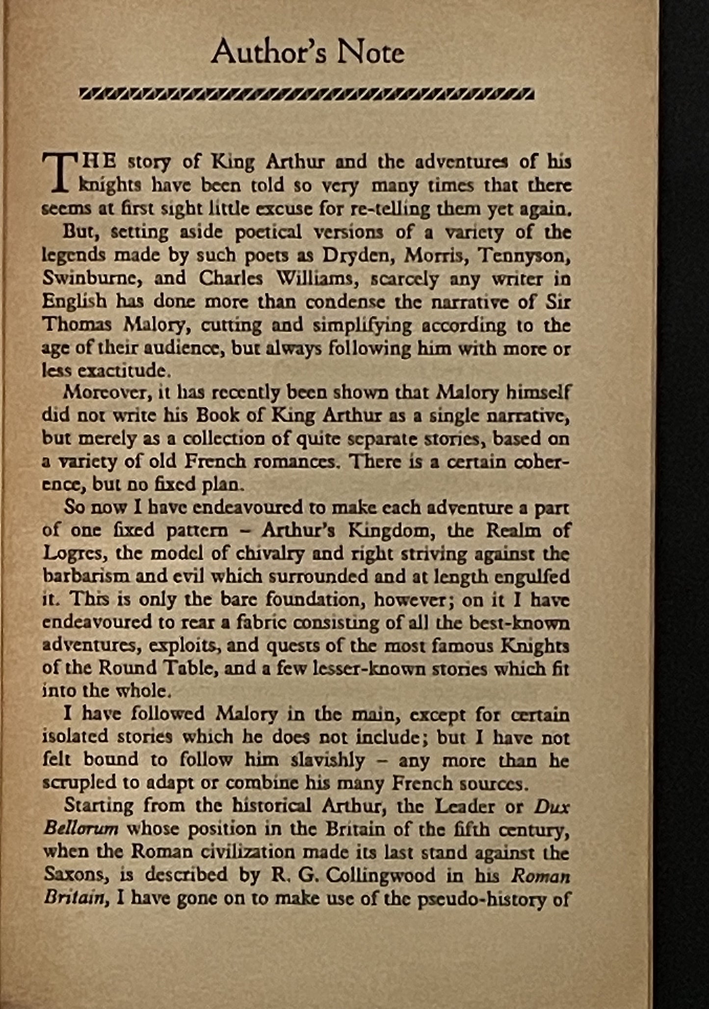 King Arthur and His Knights of the Round Table by Roger Lancelyn Green