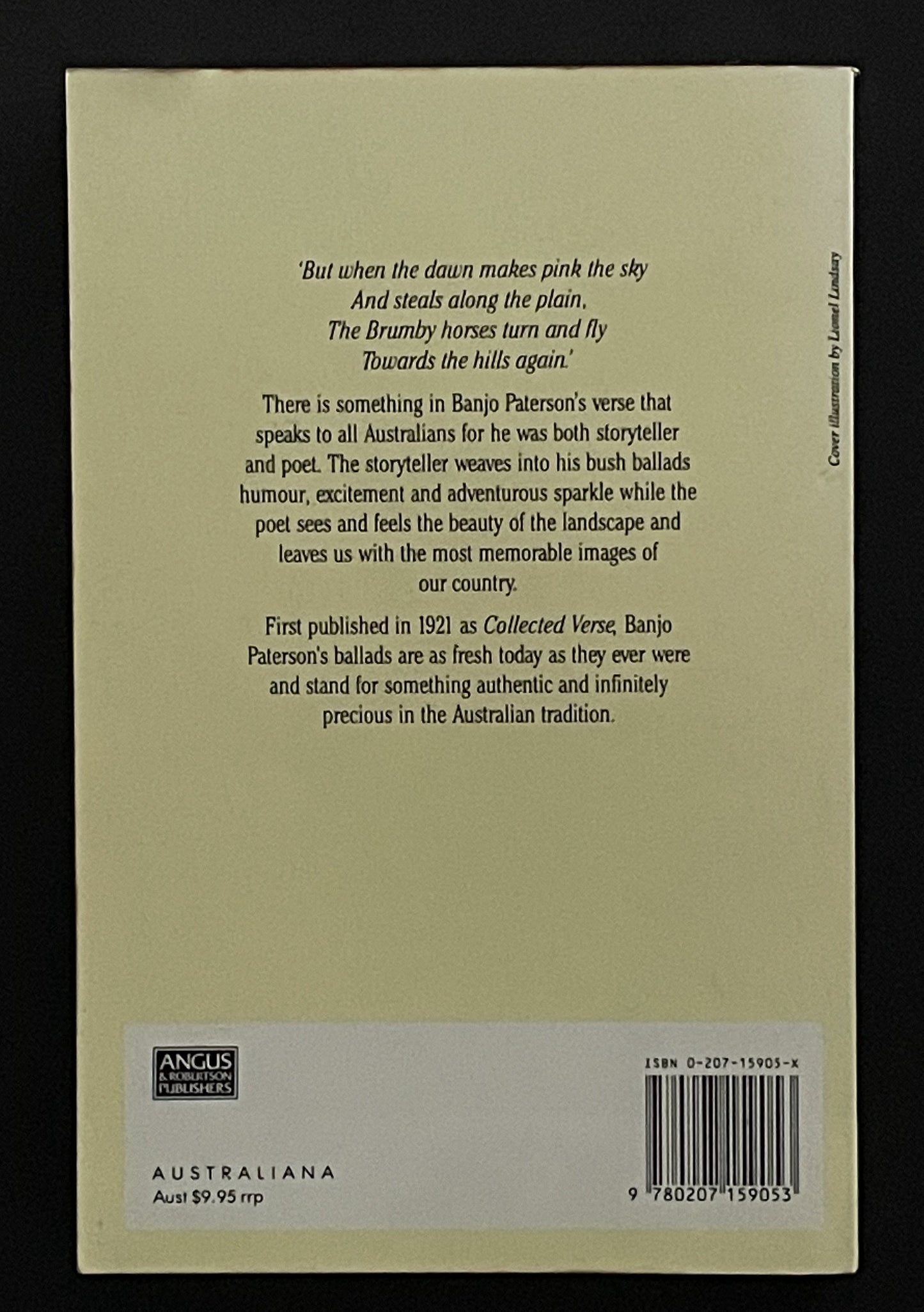 Brumby's Run and Other Verses by A. B. Paterson