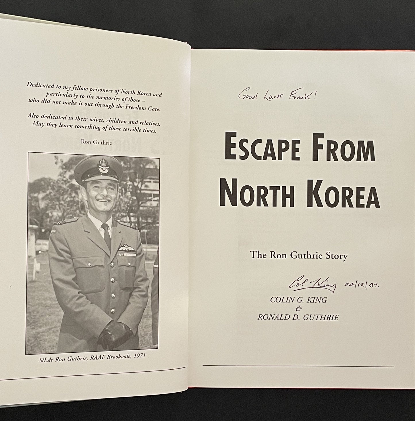 Escape from North Korea by Colin G. King, Ronald D. Guthrie
