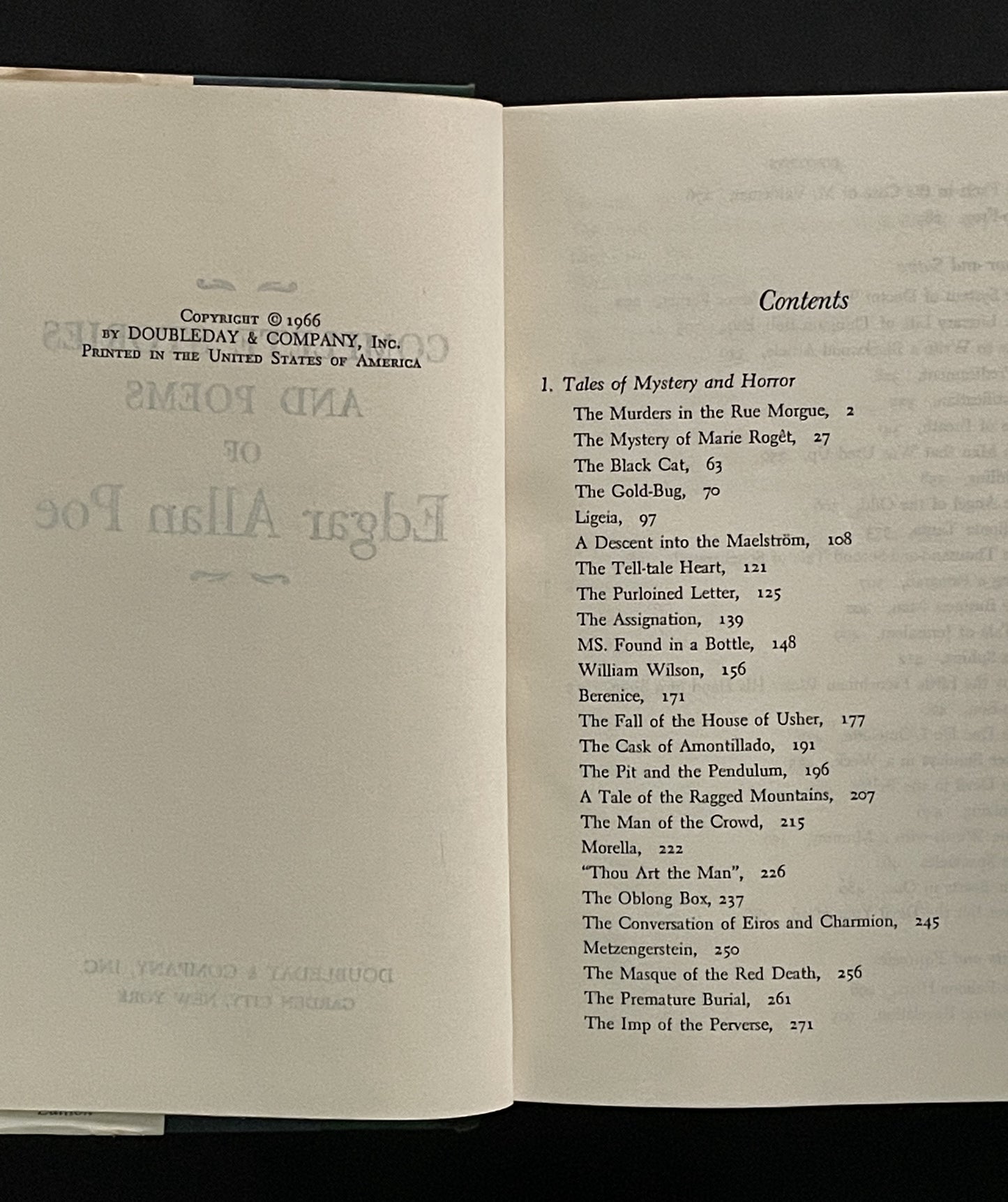 Complete Stories and Poems of Edgar Allan Poe