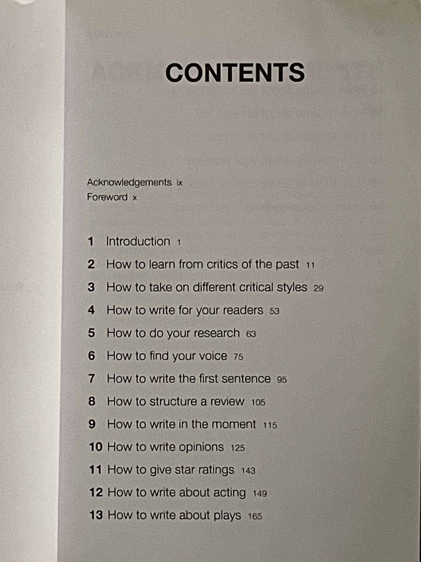 How to Write About Theatre by Mark Fisher