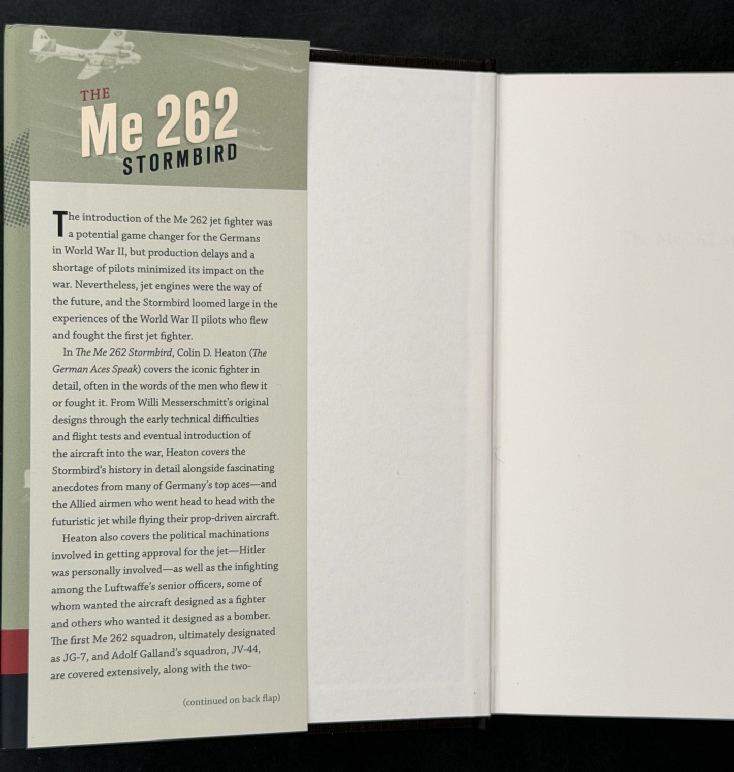 The Me 262 Stormbird by Colin D. Heaton and Anne-Marie Lewis