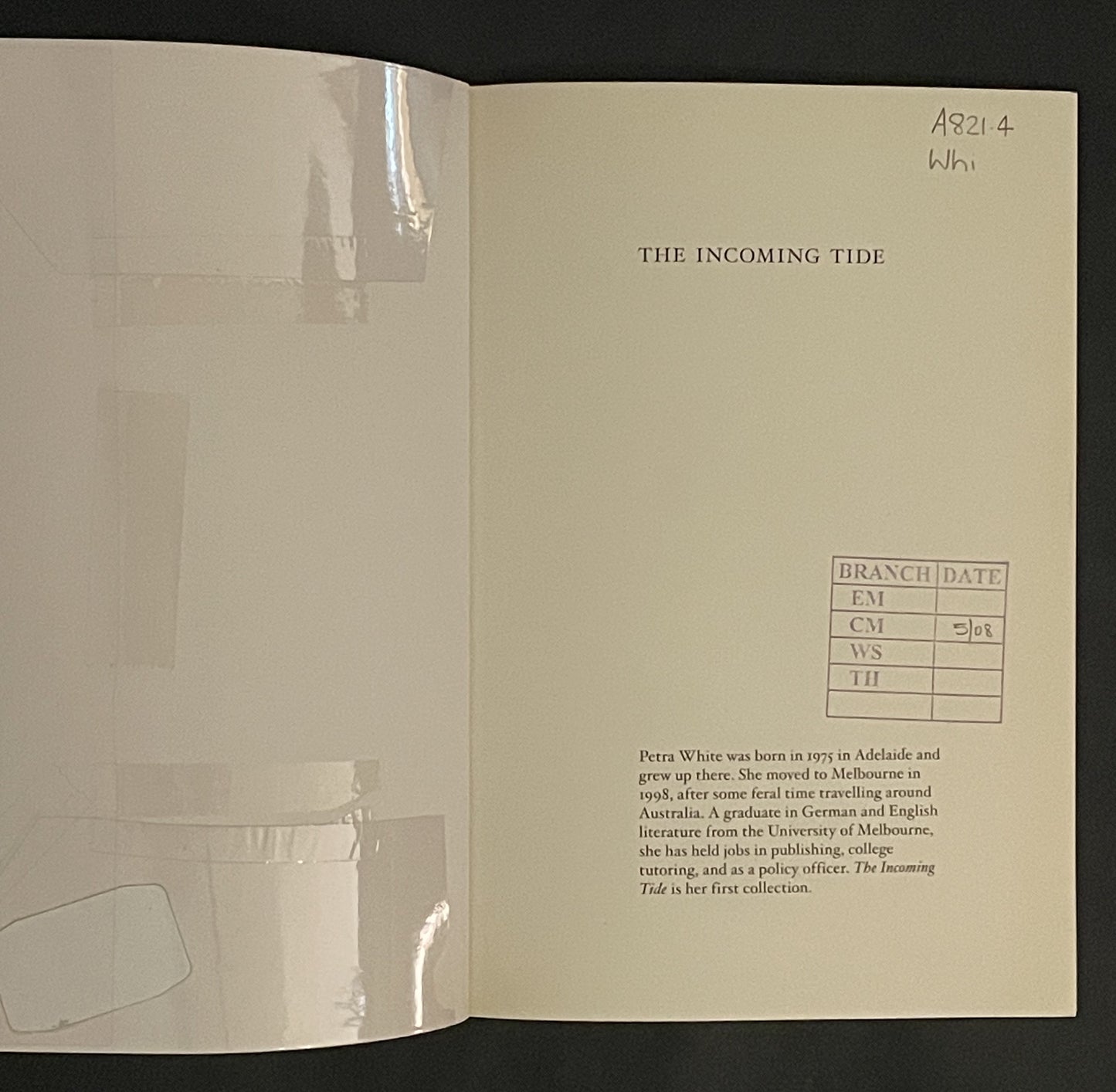 The Incoming Tide by Petra White