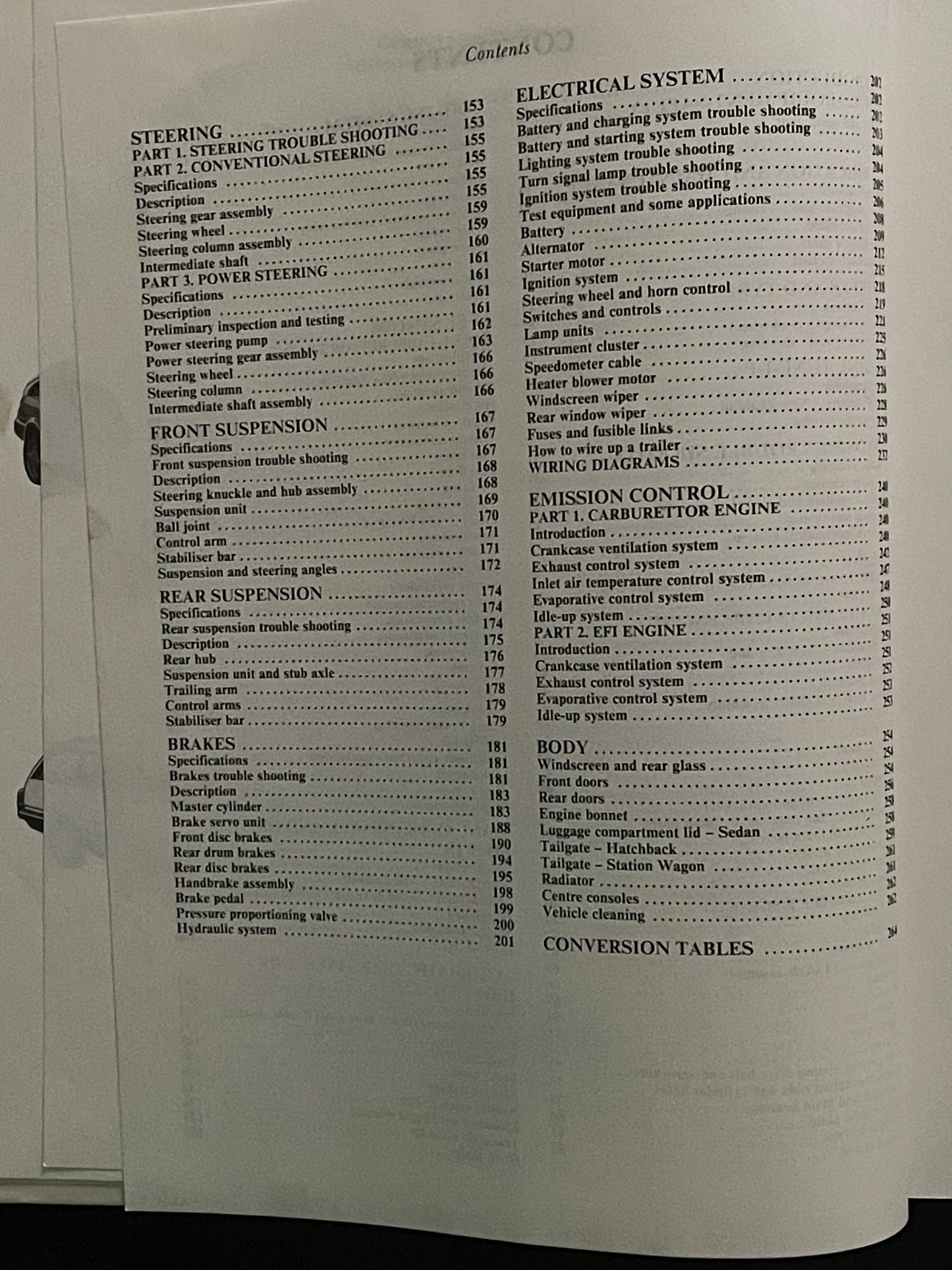 Laser Meteor KC-GC Series 1985/1987 Service and Repair Manual by Gregory's Scientific Publications