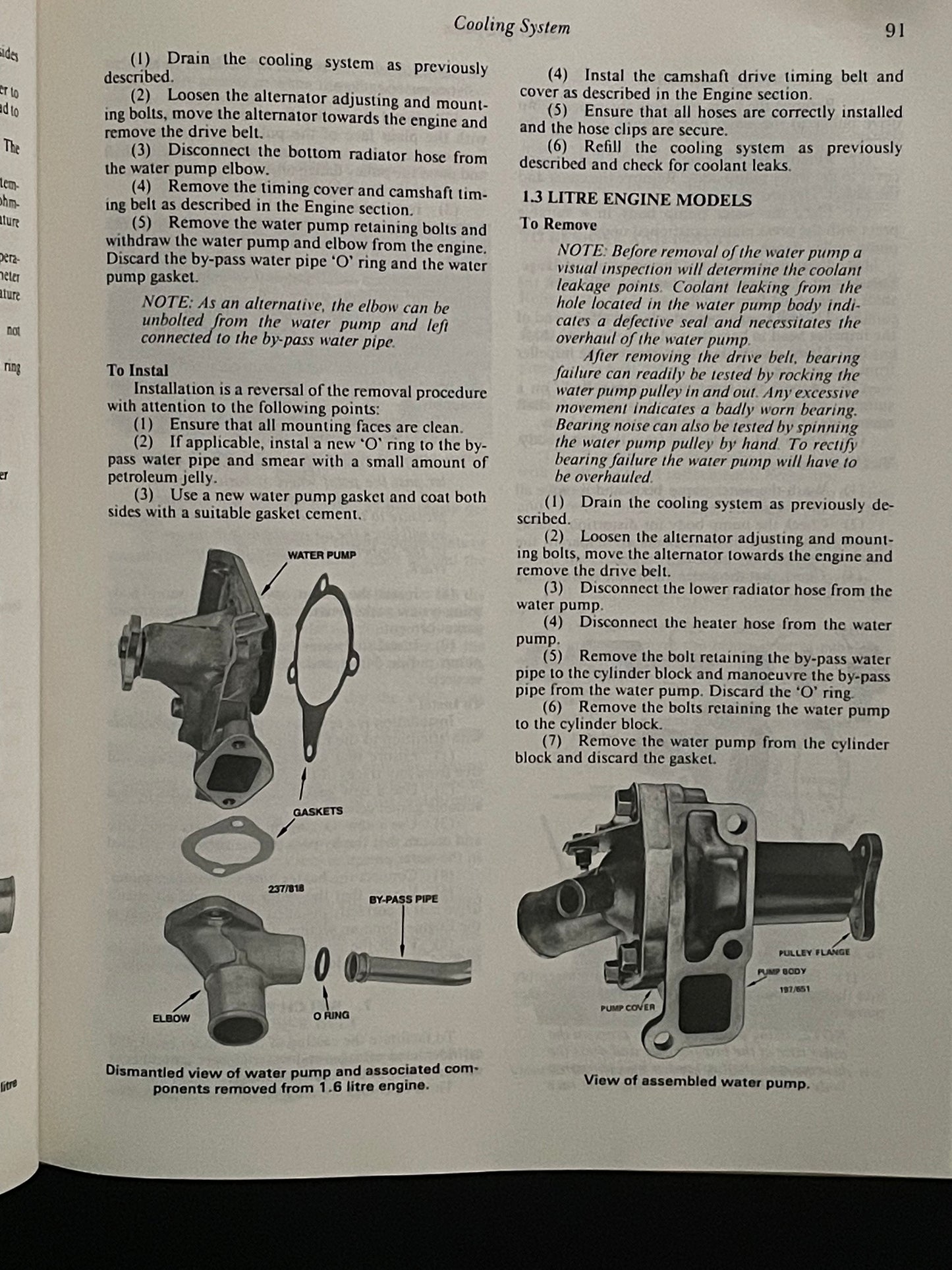 Laser Meteor KC-GC Series 1985/1987 Service and Repair Manual by Gregory's Scientific Publications
