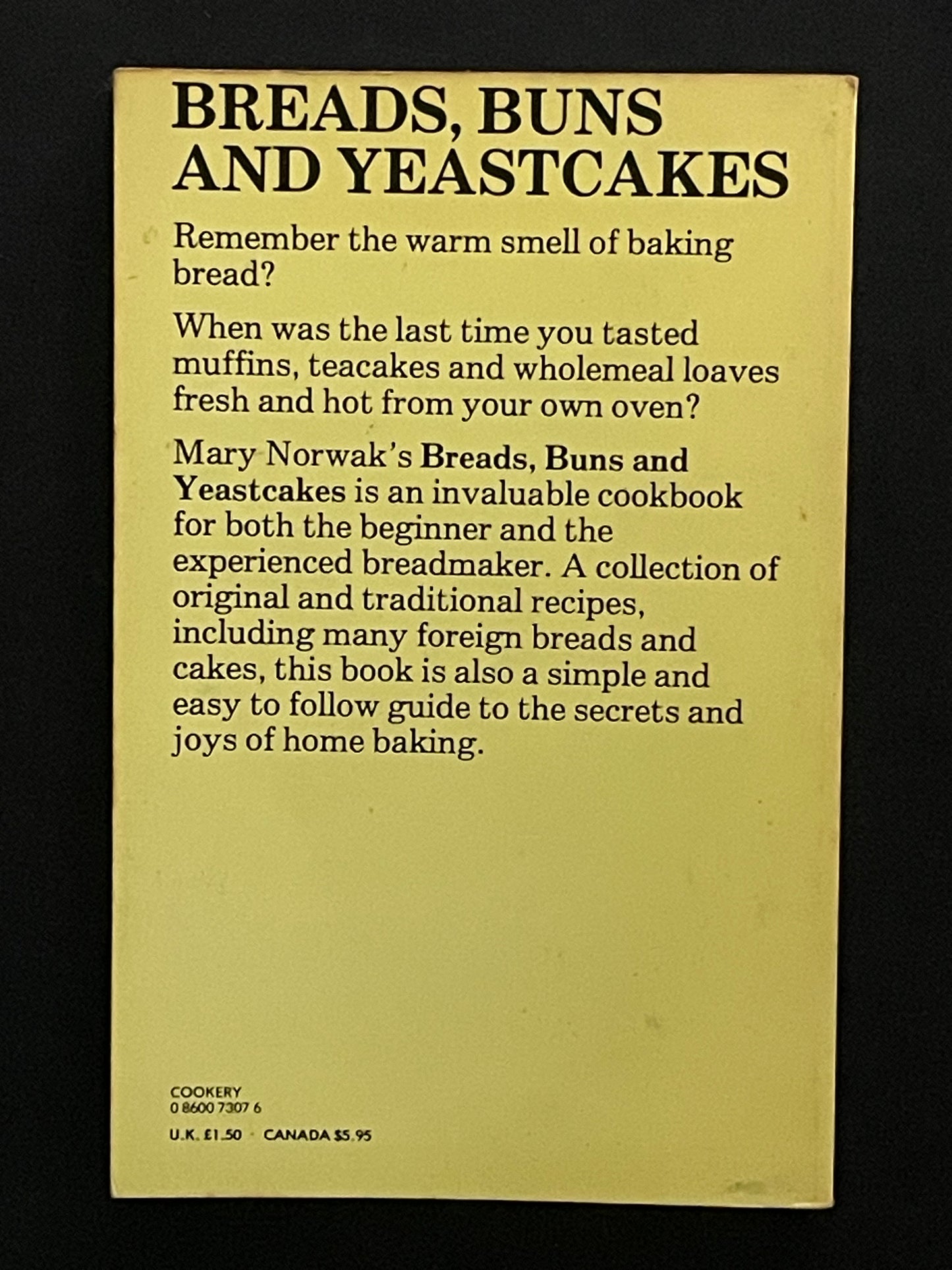 Breads, Buns, and Yeastcakes by Mary Norwak