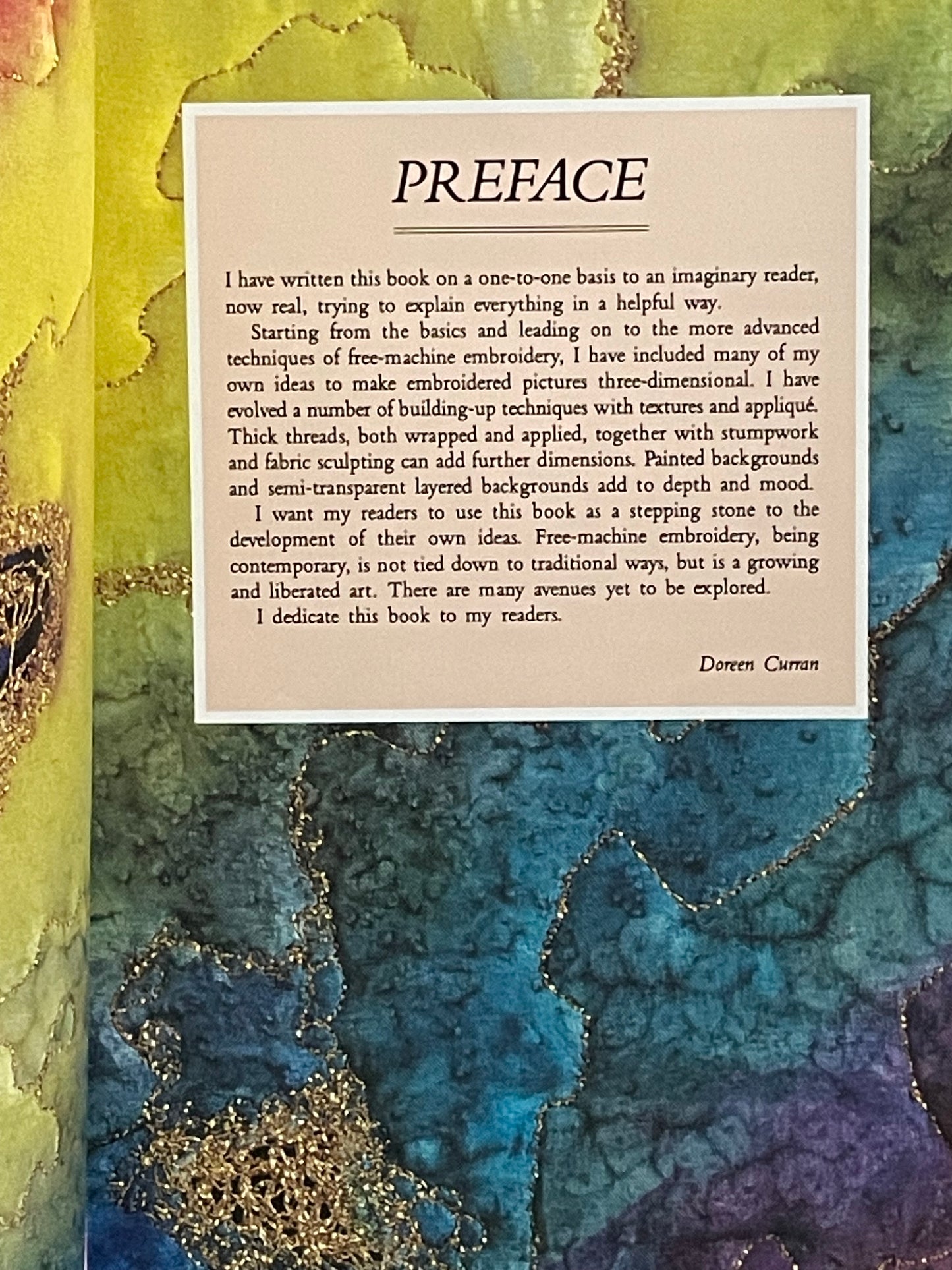 The Magic of Free-machine Embroidery by Doreen Curran