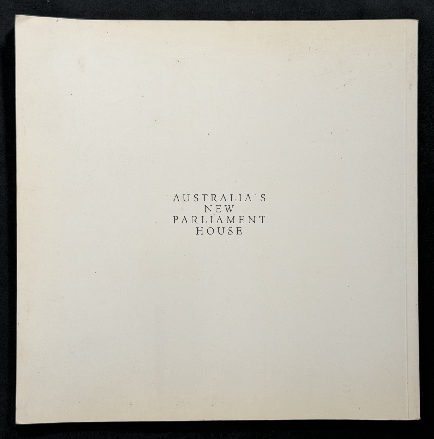 Australia's New Parliament House