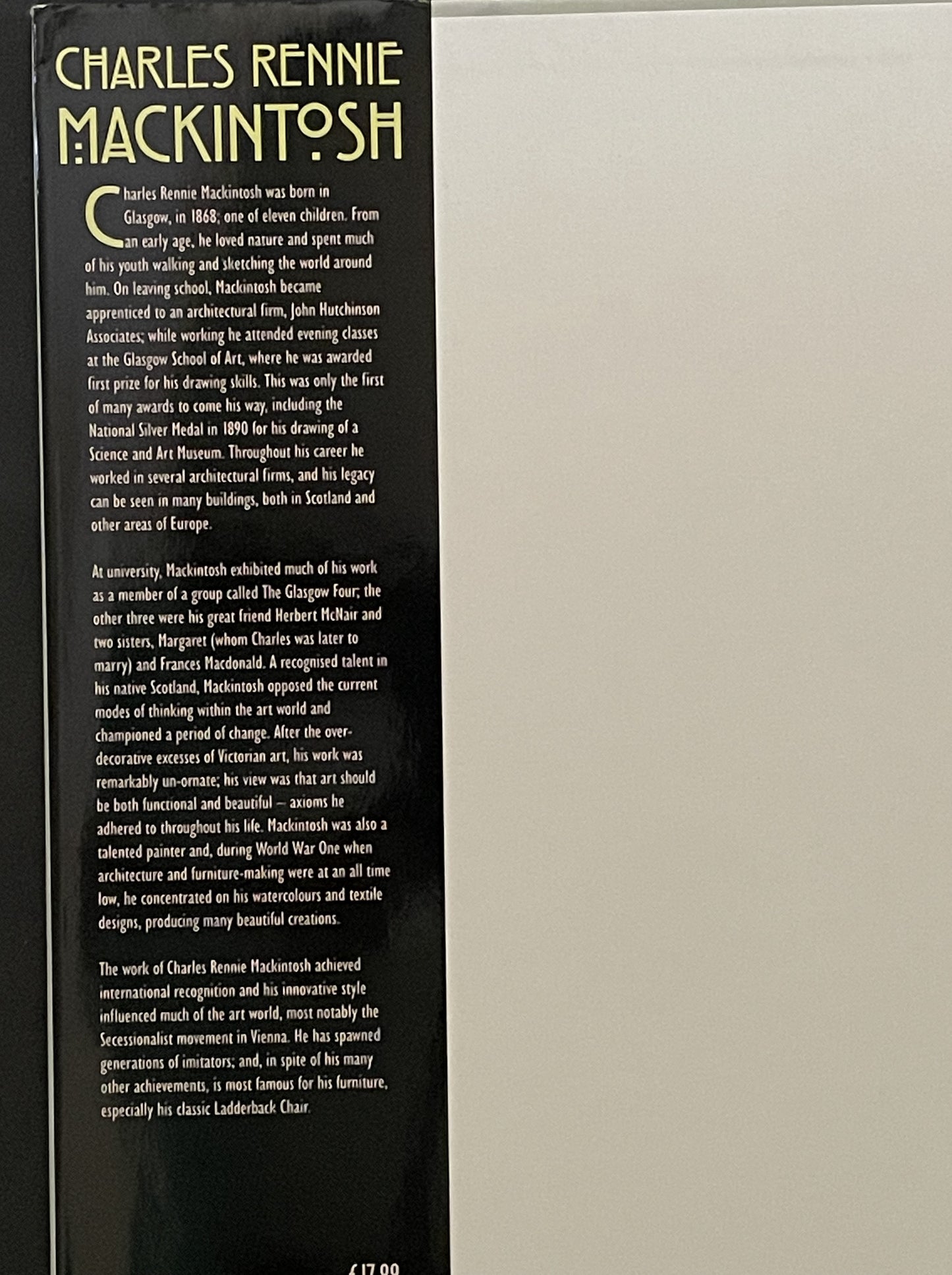 The Life, Times and Work of Charles Rennie Mackintosh by K. E. Sullivan et al.