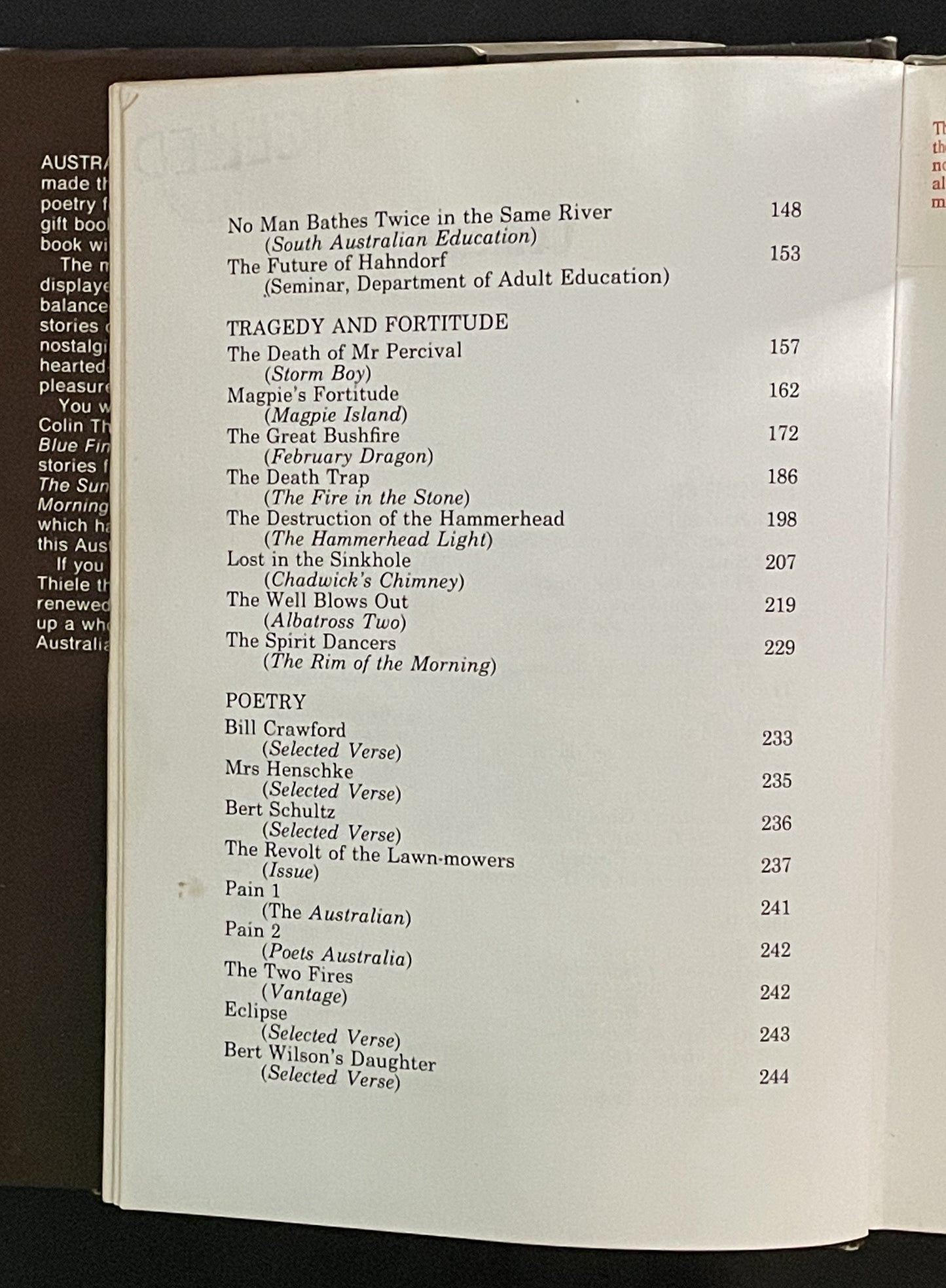 The Best of Colin Thiele by Colin Thiele