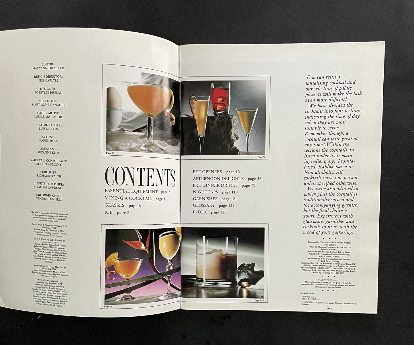 Cocktails by The Australian Women's Weekly Home Library