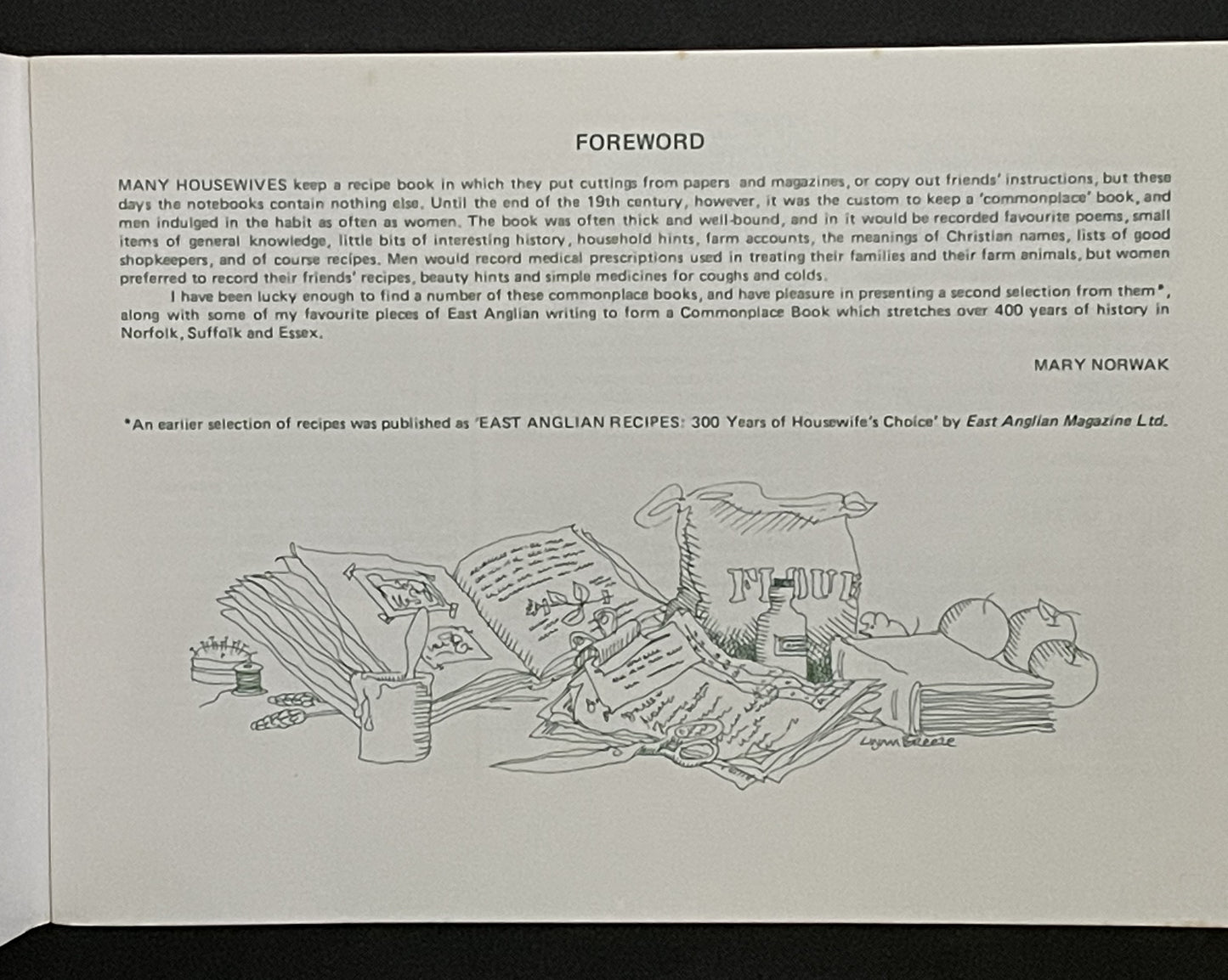 East Anglian Ragbag -recipes, medicines, home hints, history and poems