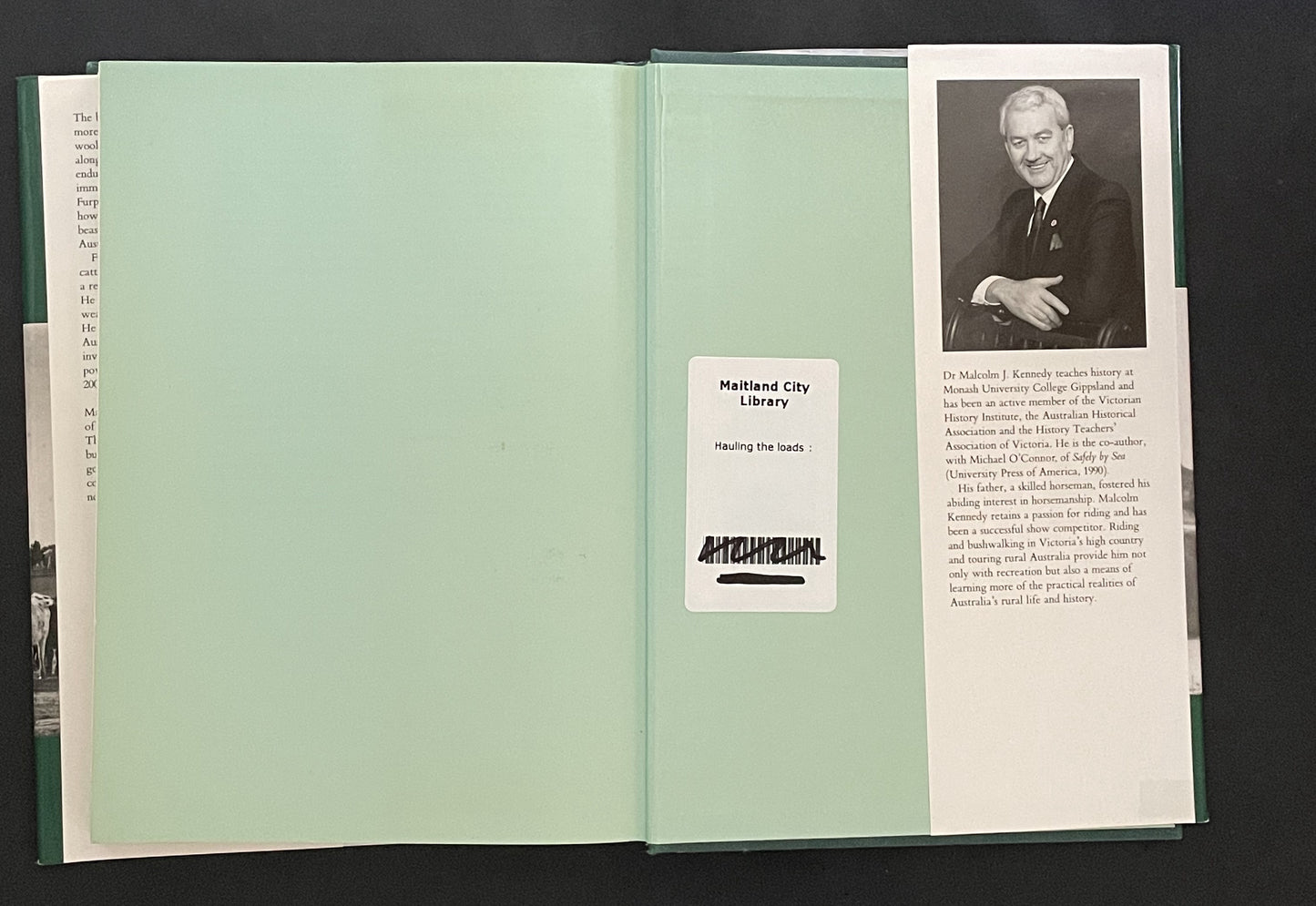 Hauling the Loads by Malcolm J. Kennedy