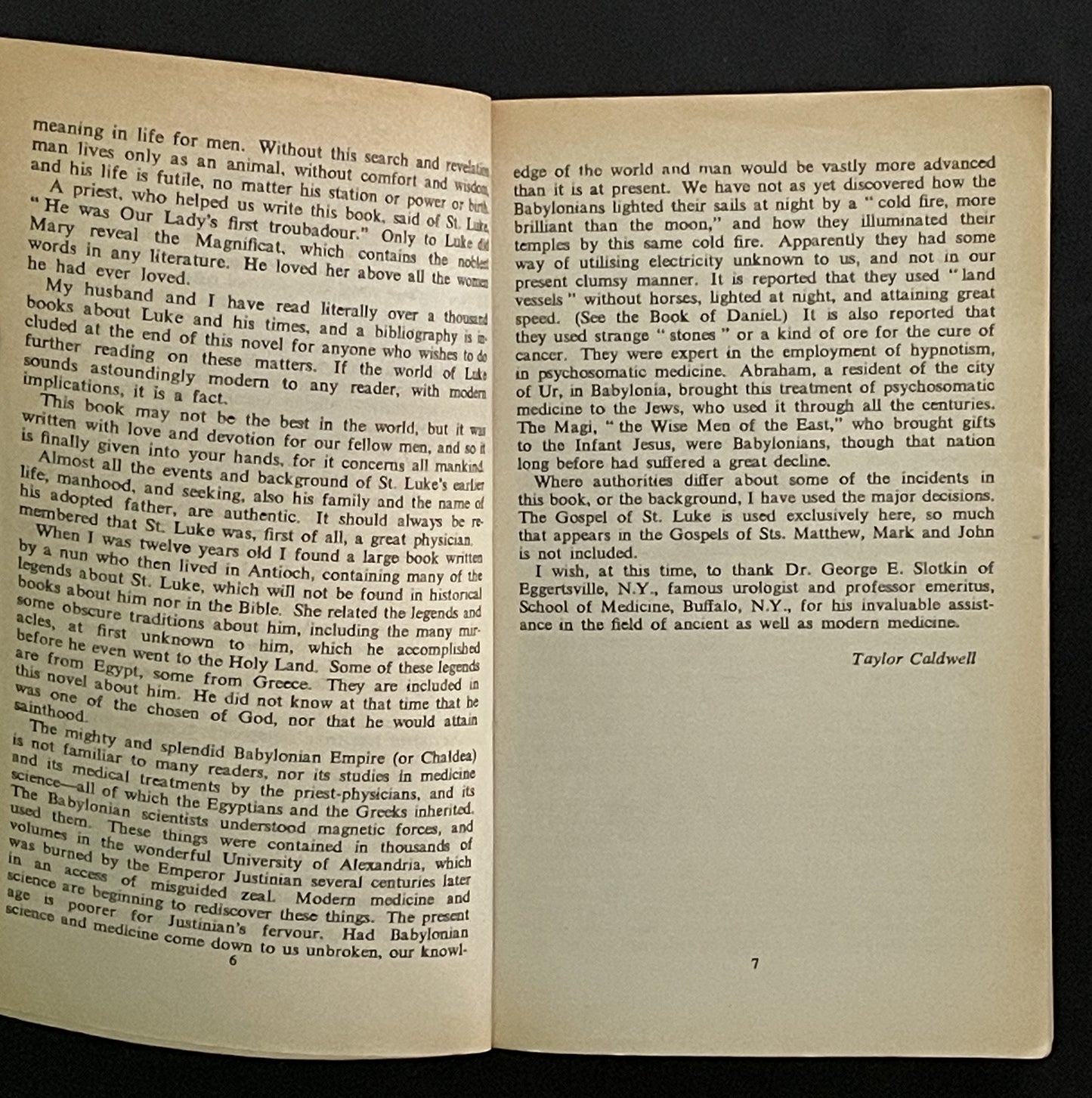 Dear and Glorious Physician by Taylor Caldwell