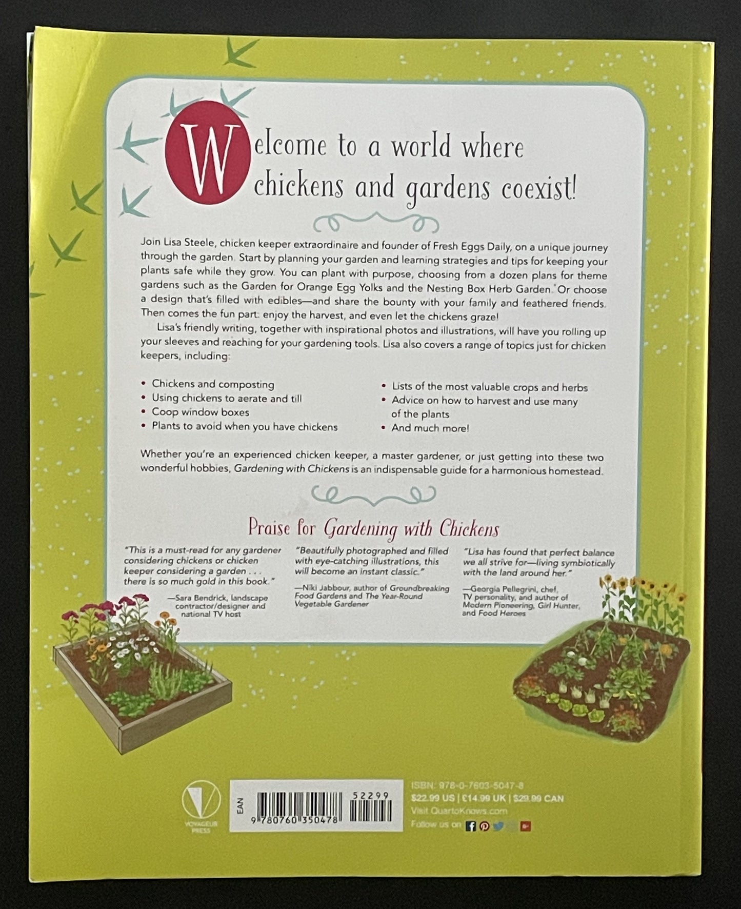 Gardening with Chickens by Lisa Steele
