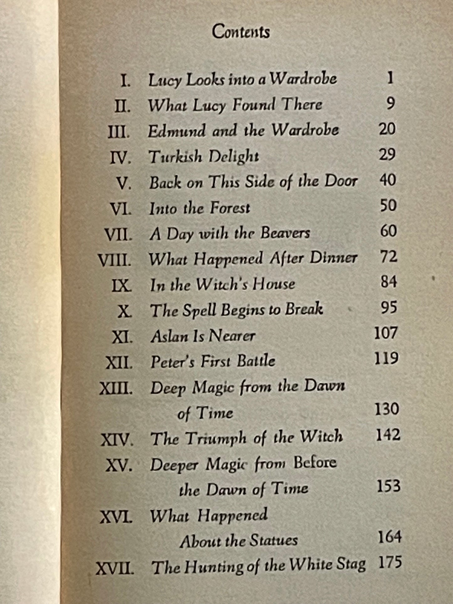 The Lion, the Witch and the Wardrobe by C.S. Lewis