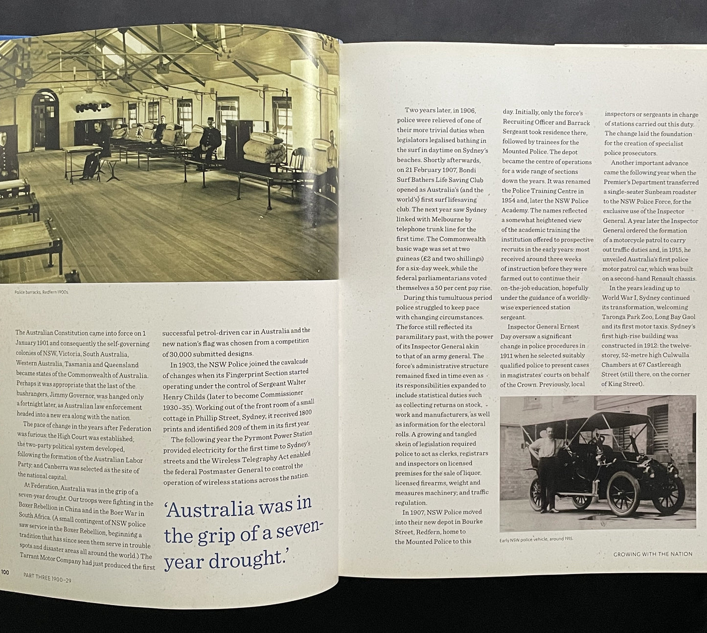 True Blue: 150 Years of Service and Sacrifice of the NSW Police Force by Patrick Lindsay