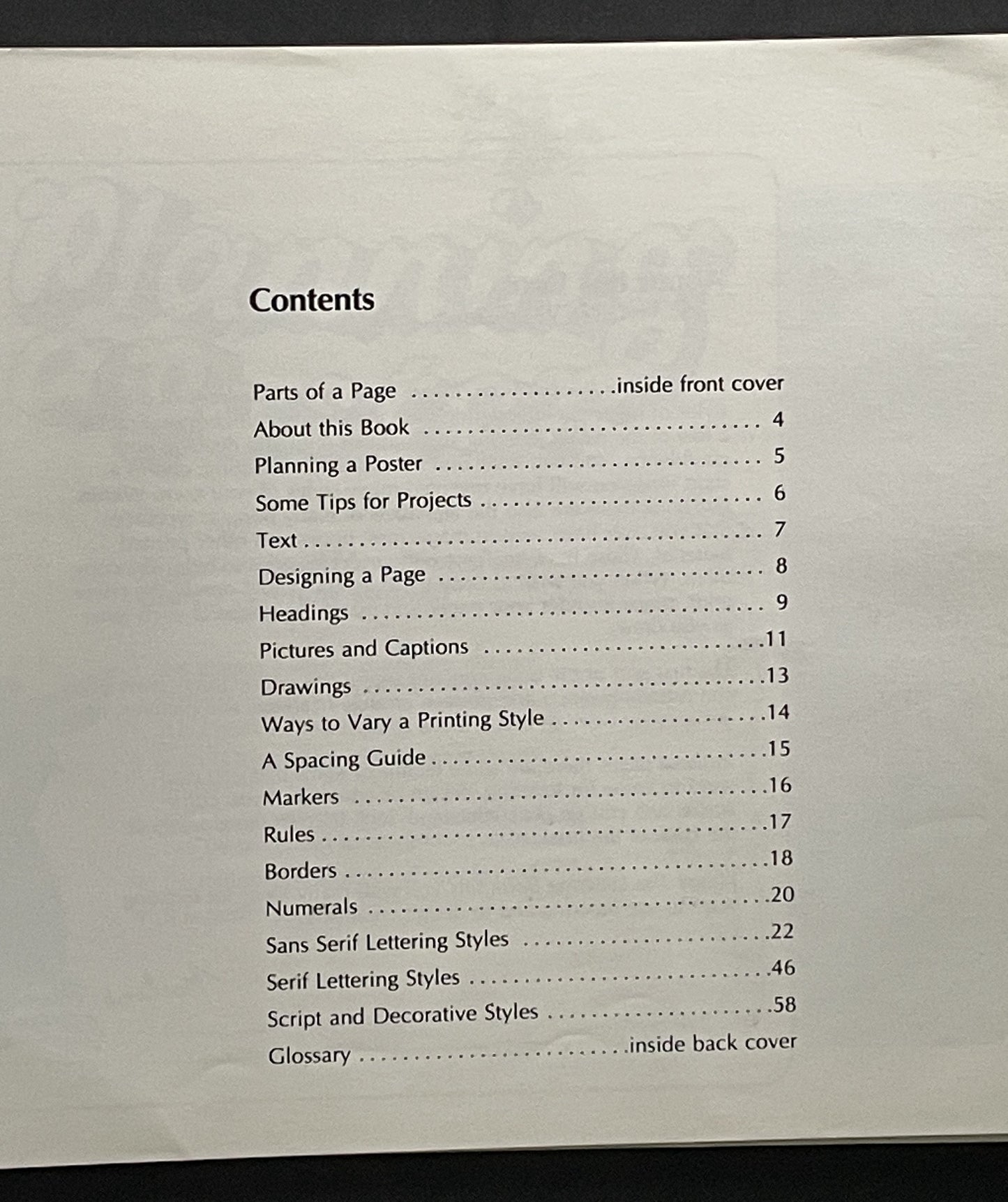 The Lettering Book by Noelene Morris